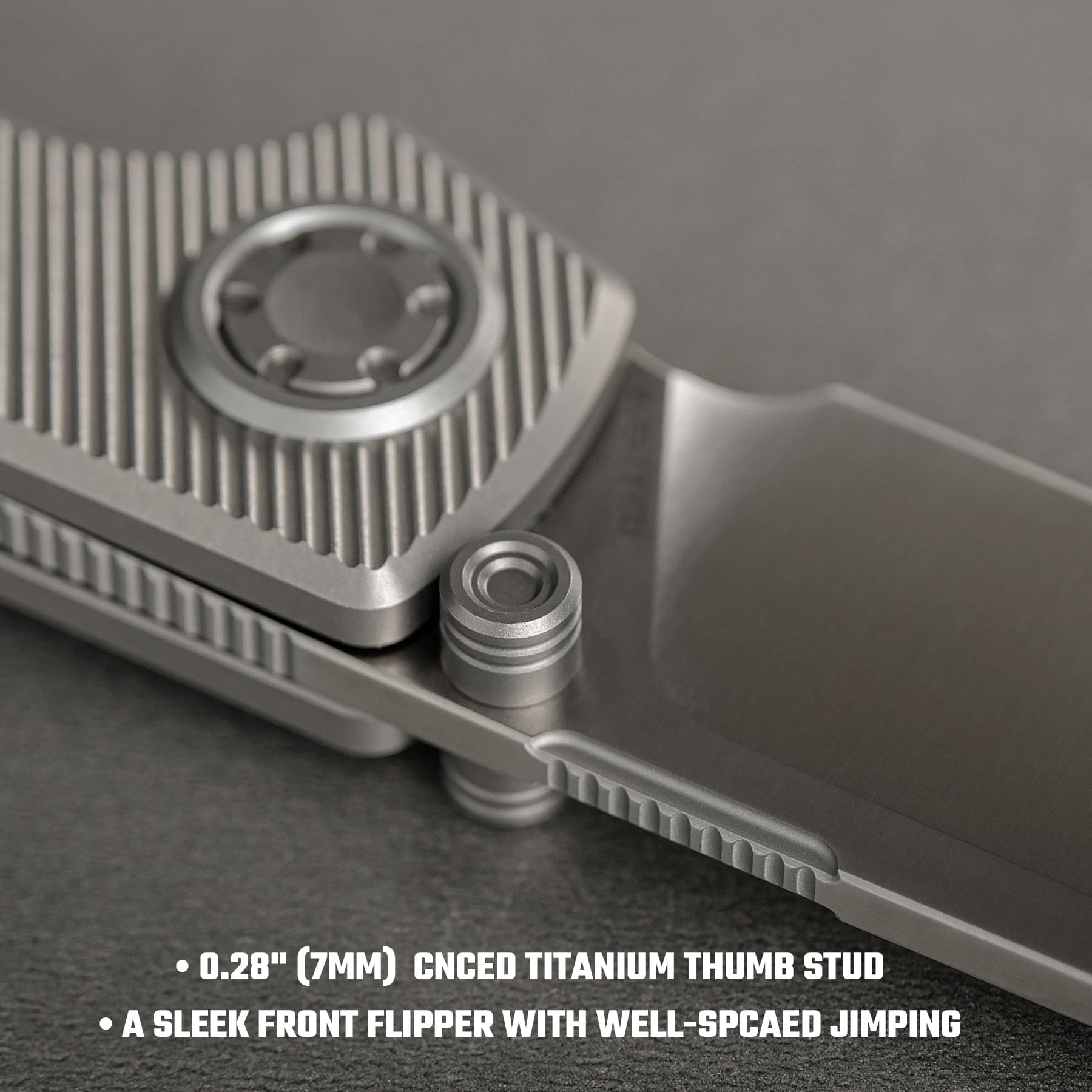 Raccoon® V -Vanchor Lock® (3.22" M390 Blade & Titanium Handle) - A4003