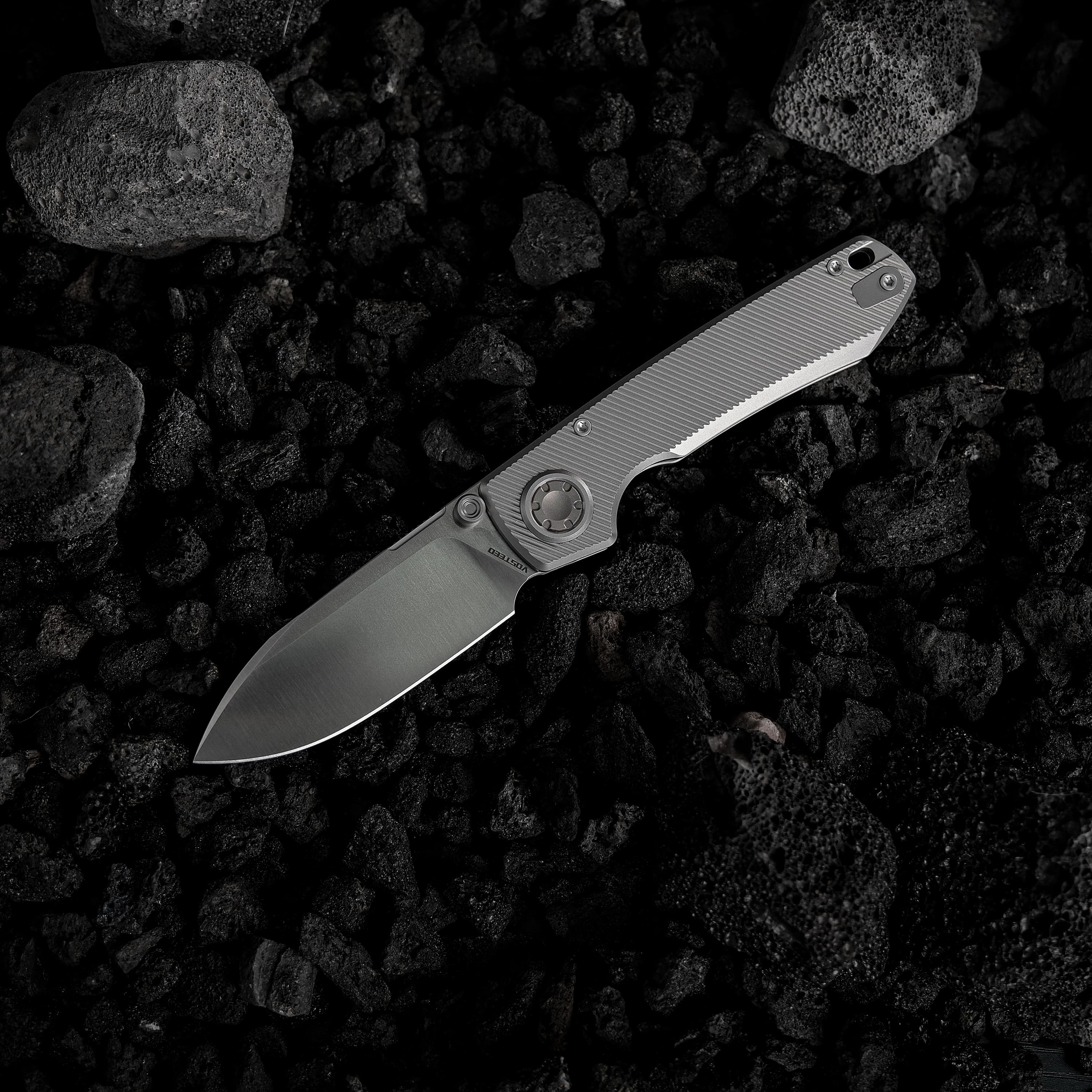 Raccoon® V -Vanchor Lock® (3.22" M390 Blade & Titanium Handle) - A4003
