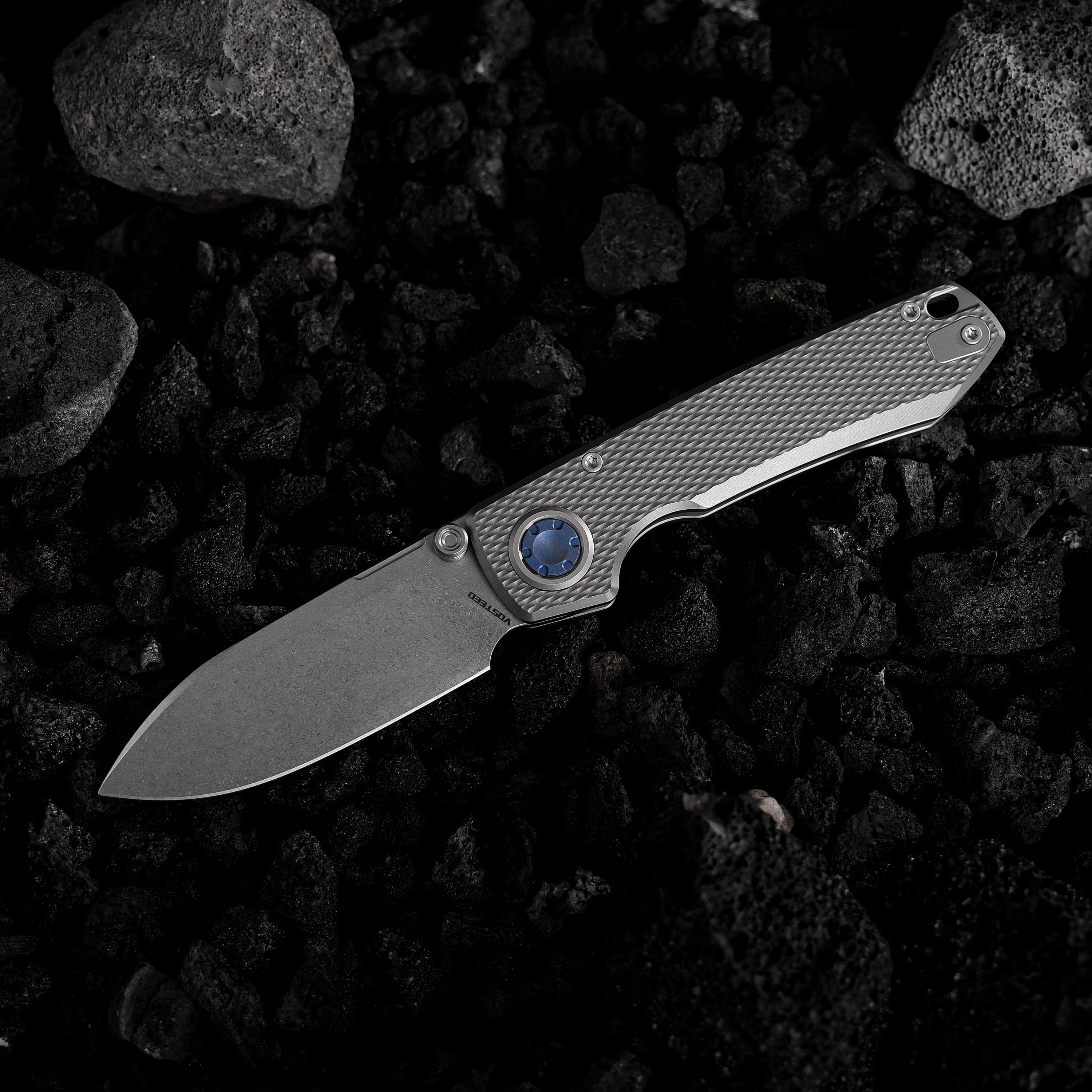 Raccoon® V -Vanchor Lock® (3.22" M390 Blade & Titanium Handle) - A4001