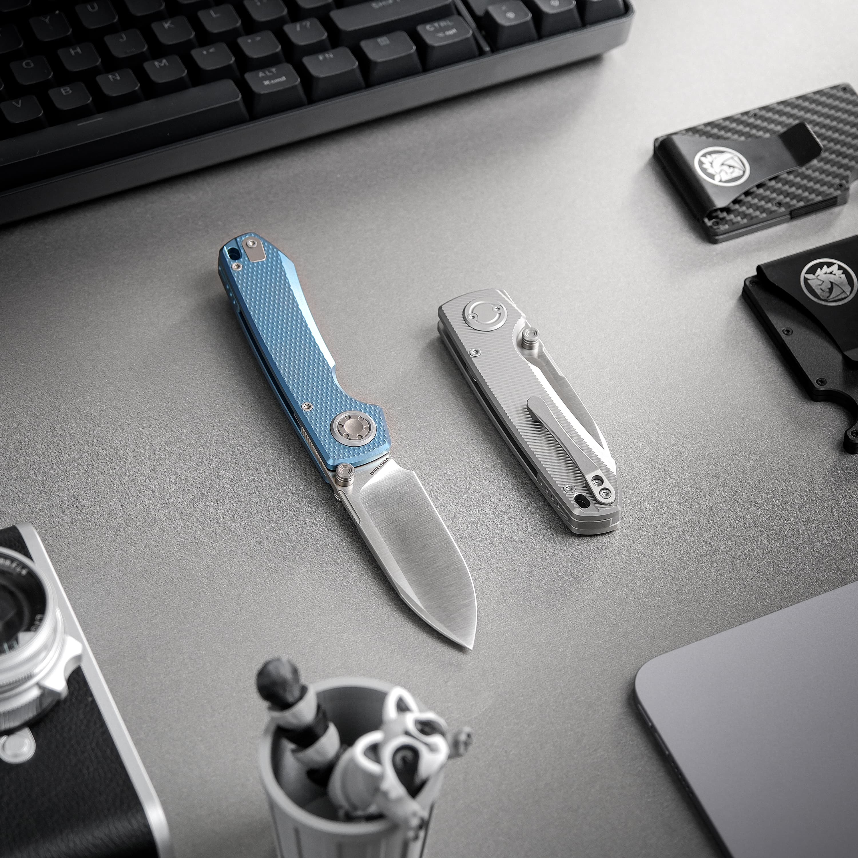 Raccoon® V -Vanchor Lock® (3.22" M390 Blade & Titanium Handle) - A4002