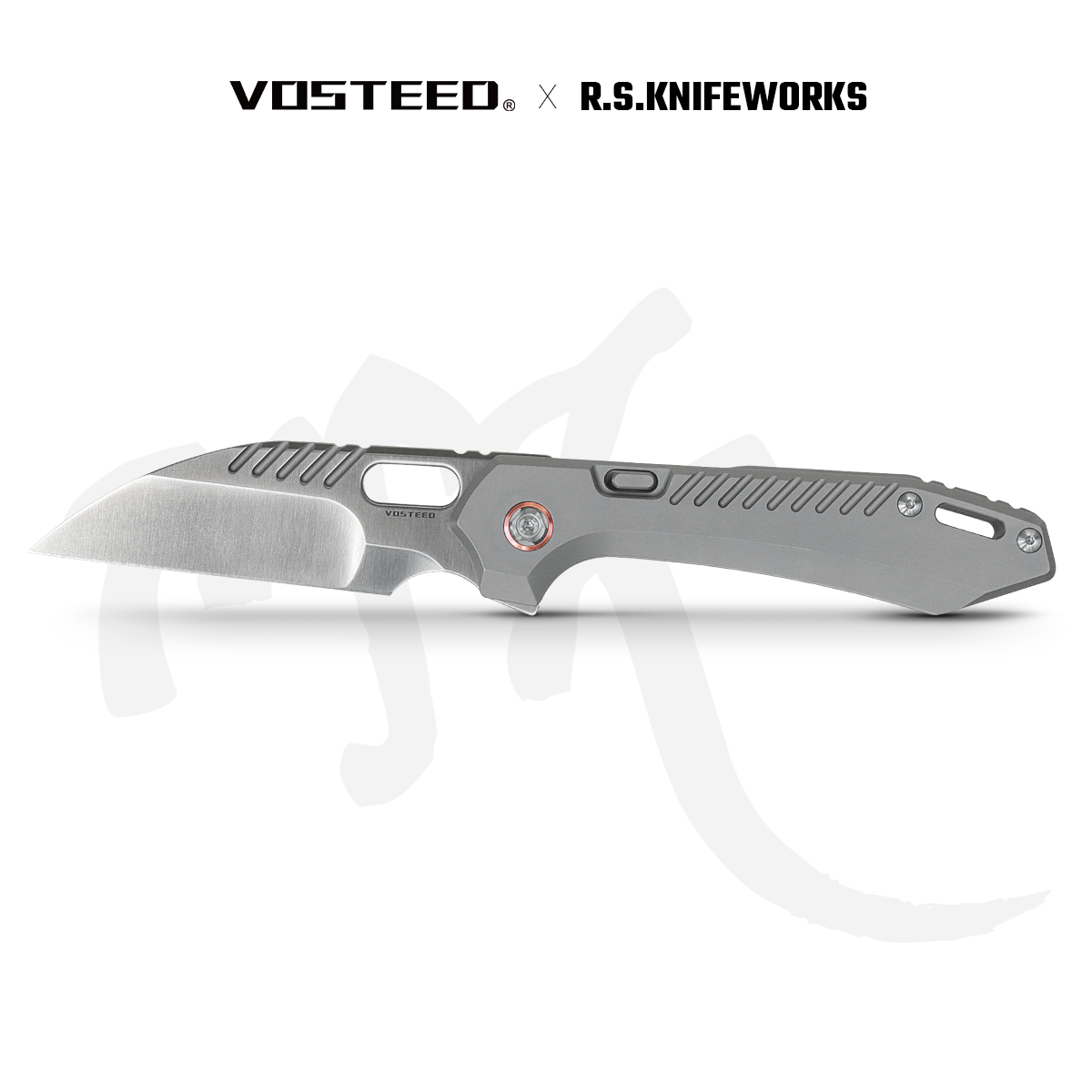 RSKAOS Button Lock Knife | M390 & Titanium EDC Speedster