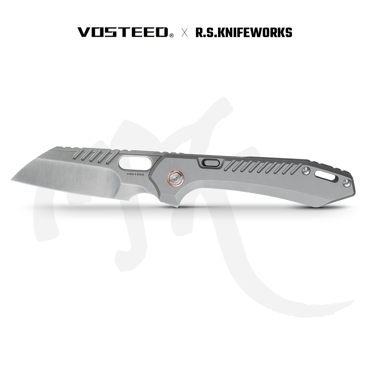 Vosteed RSKAOS Top Liner Lock Knife with M390 Blade & Titanium Handle