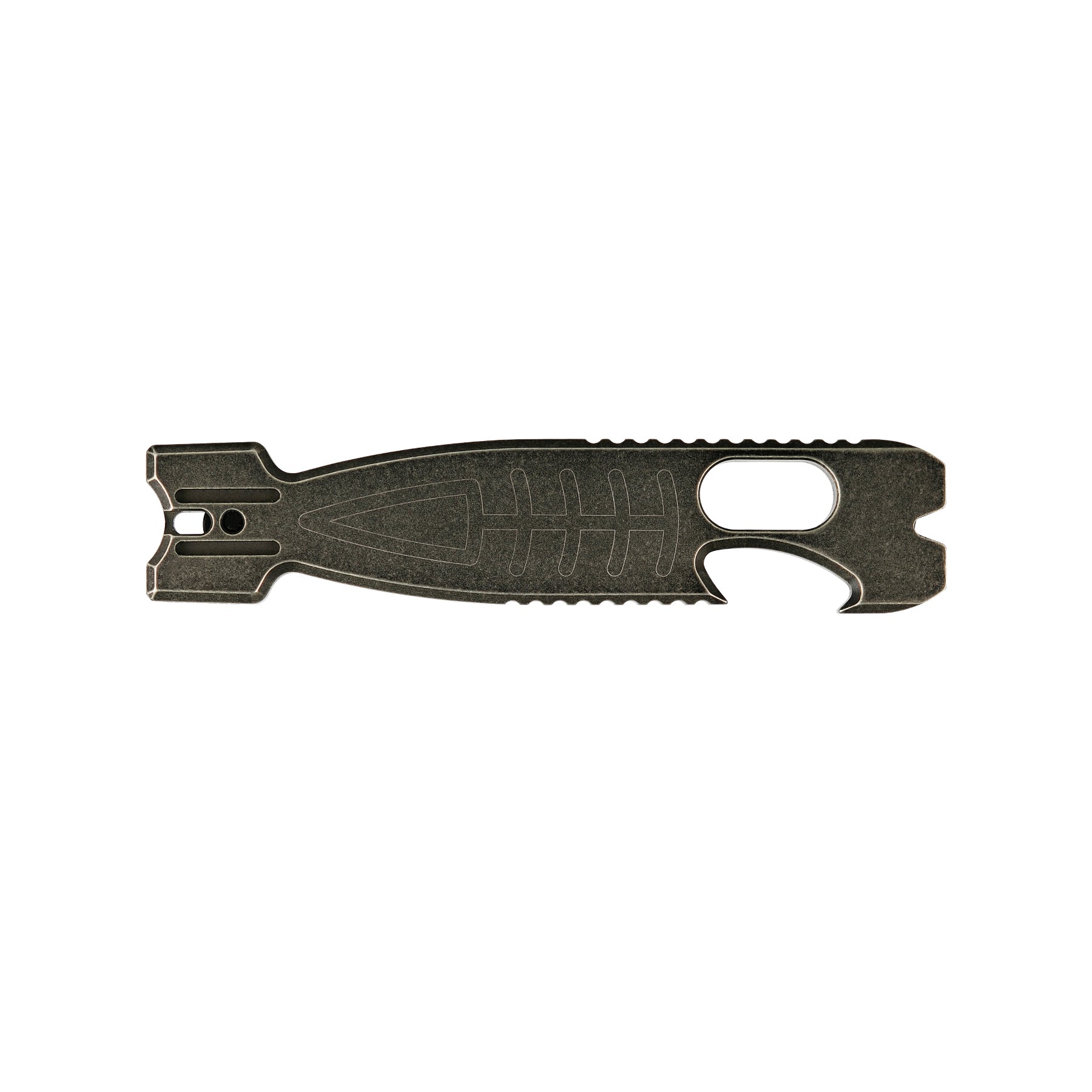 Vosteed Shark Bomb Prybar-X0118, Titanium EDC tool with bottle opener
