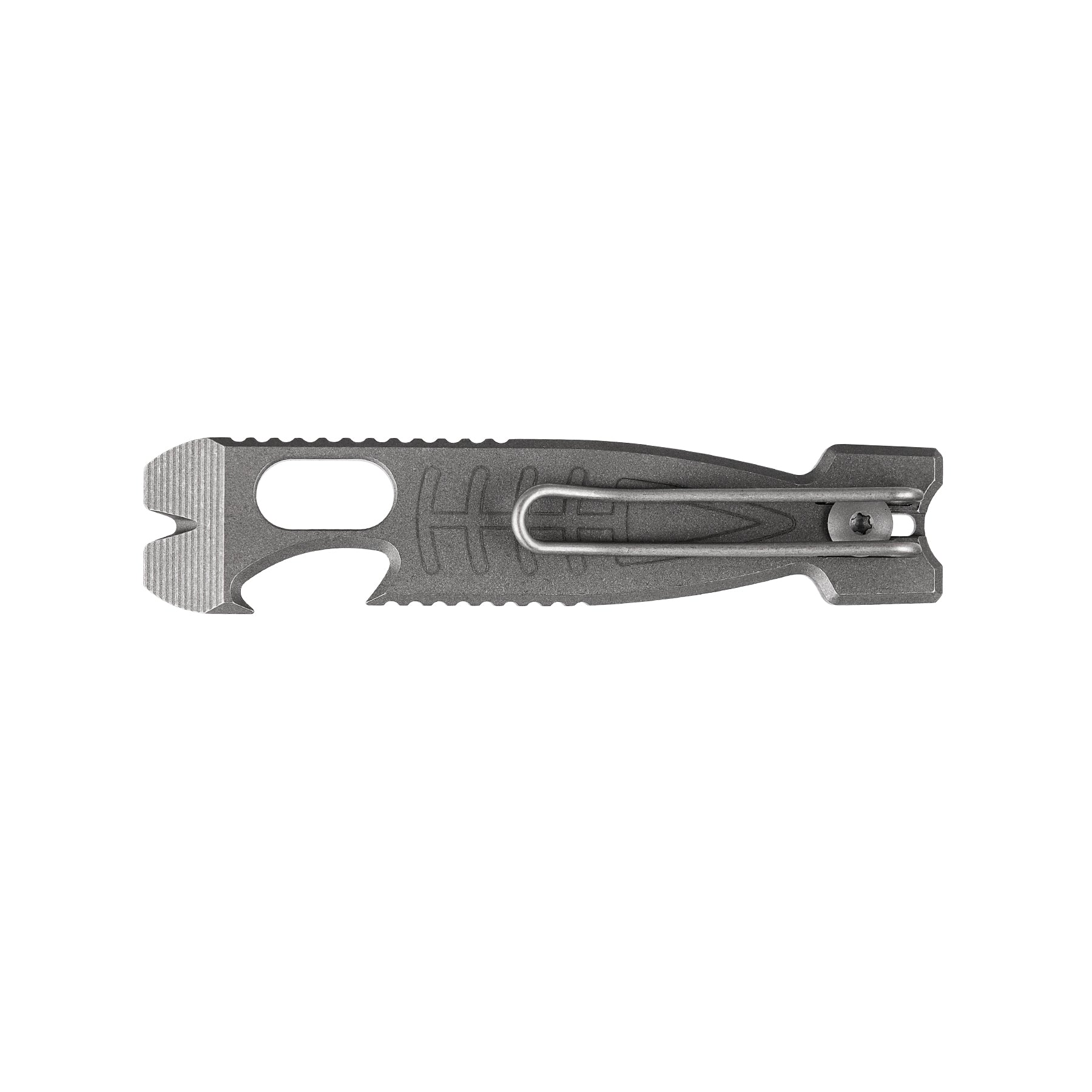 Vosteed Shark Bomb Prybar-X0119 titanium multi-tool with pocket clip