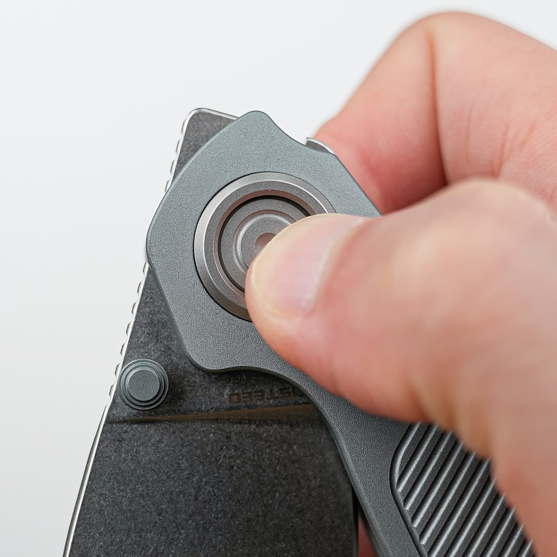 Shilin Cutter® - Vanchor Lock® (2.90" Elmax Blade & Aluminum Handle) For Right-Handed Users - A2805