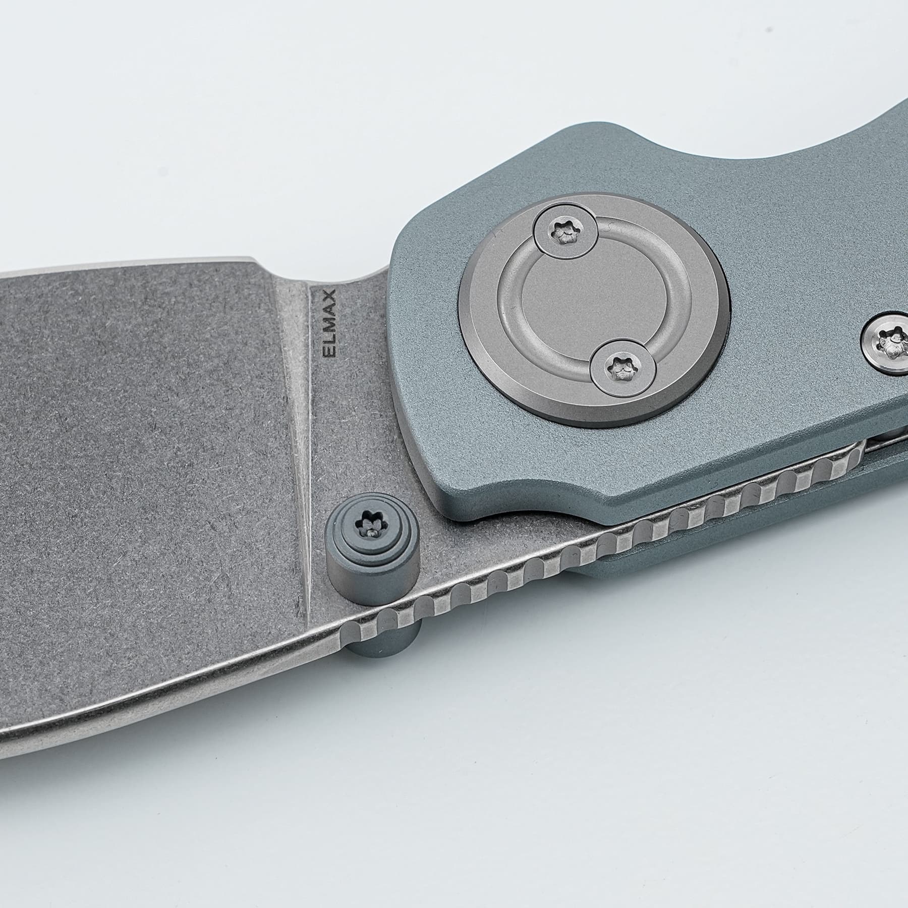 Shilin Cutter® - Vanchor Lock® (2.90" Elmax Blade & Aluminum Handle) For Right-Handed Users - A2805