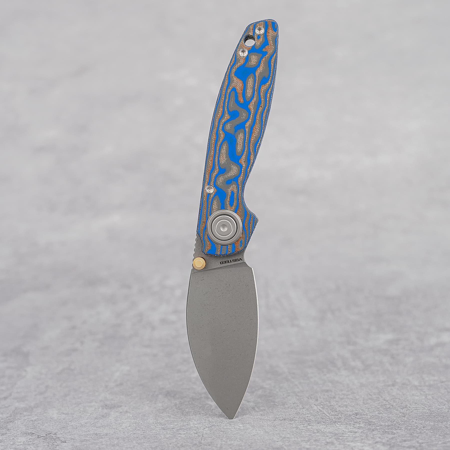 Shilin Cutter® - Vanchor Lock® (2.90" 154CM Blade & Micarta Handle) - A2813