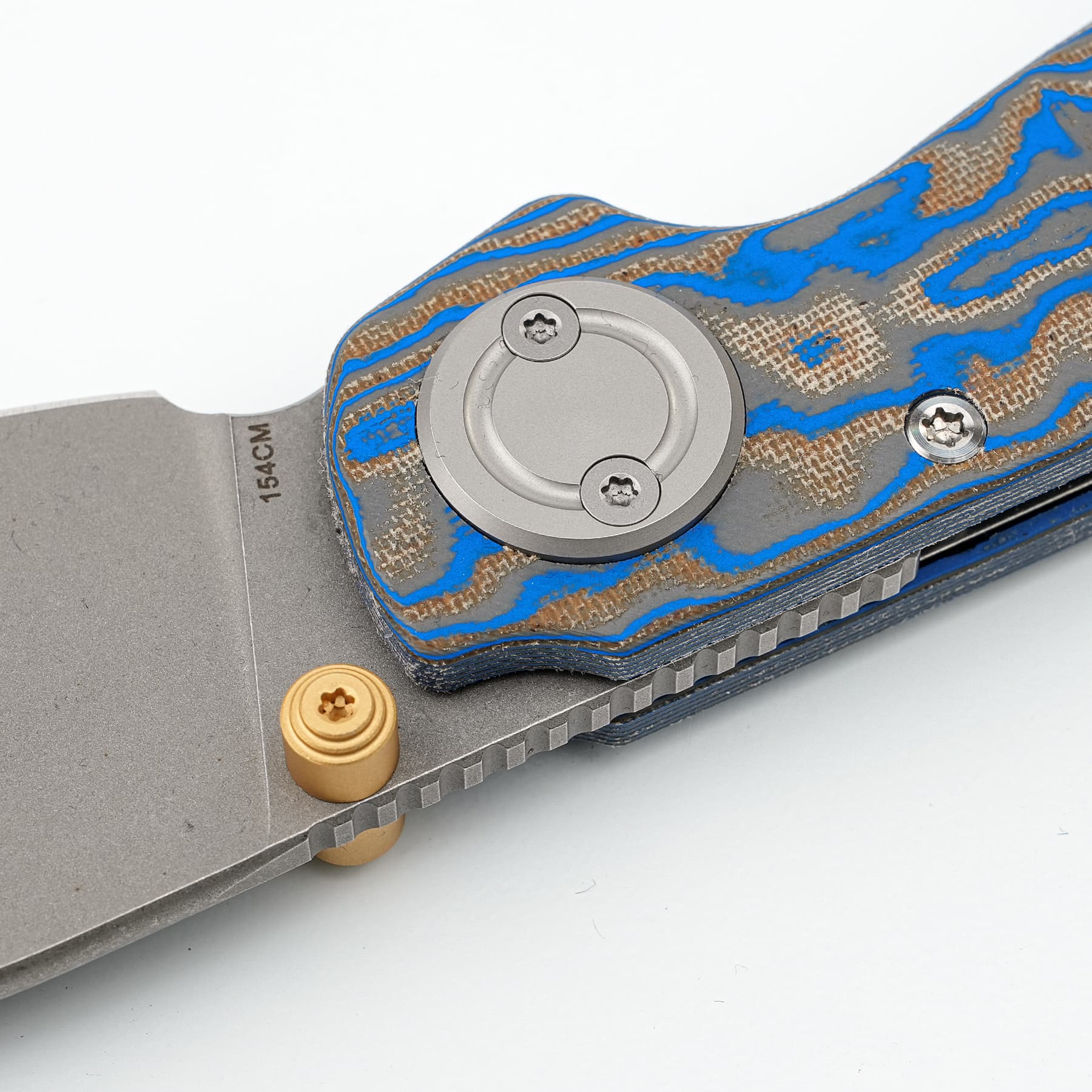 Shilin Cutter® - Vanchor Lock® (2.90" 154CM Blade & Micarta Handle) - A2813