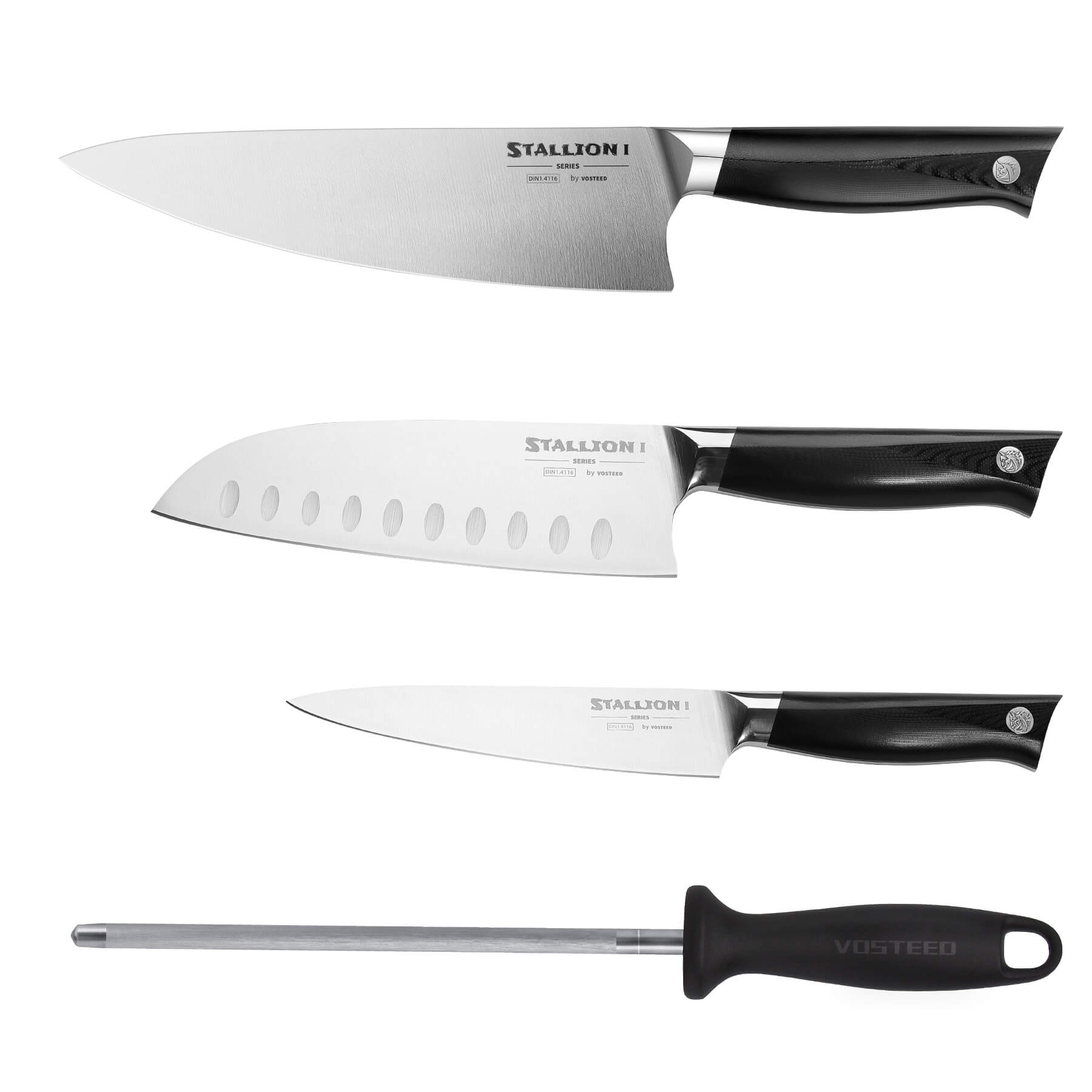 Vosteed Stallion I Series Knife Set
