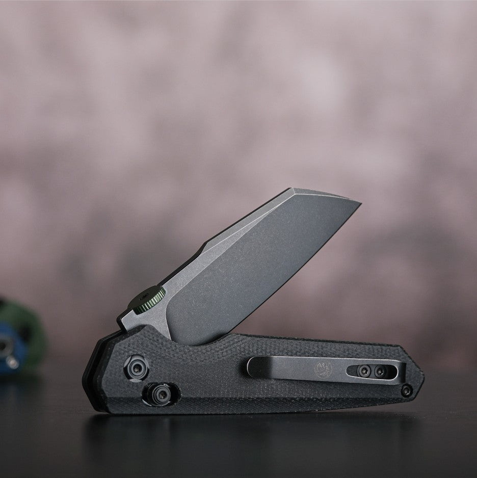 Vosteed Tala Crossbar Lock Knife Black Micarta