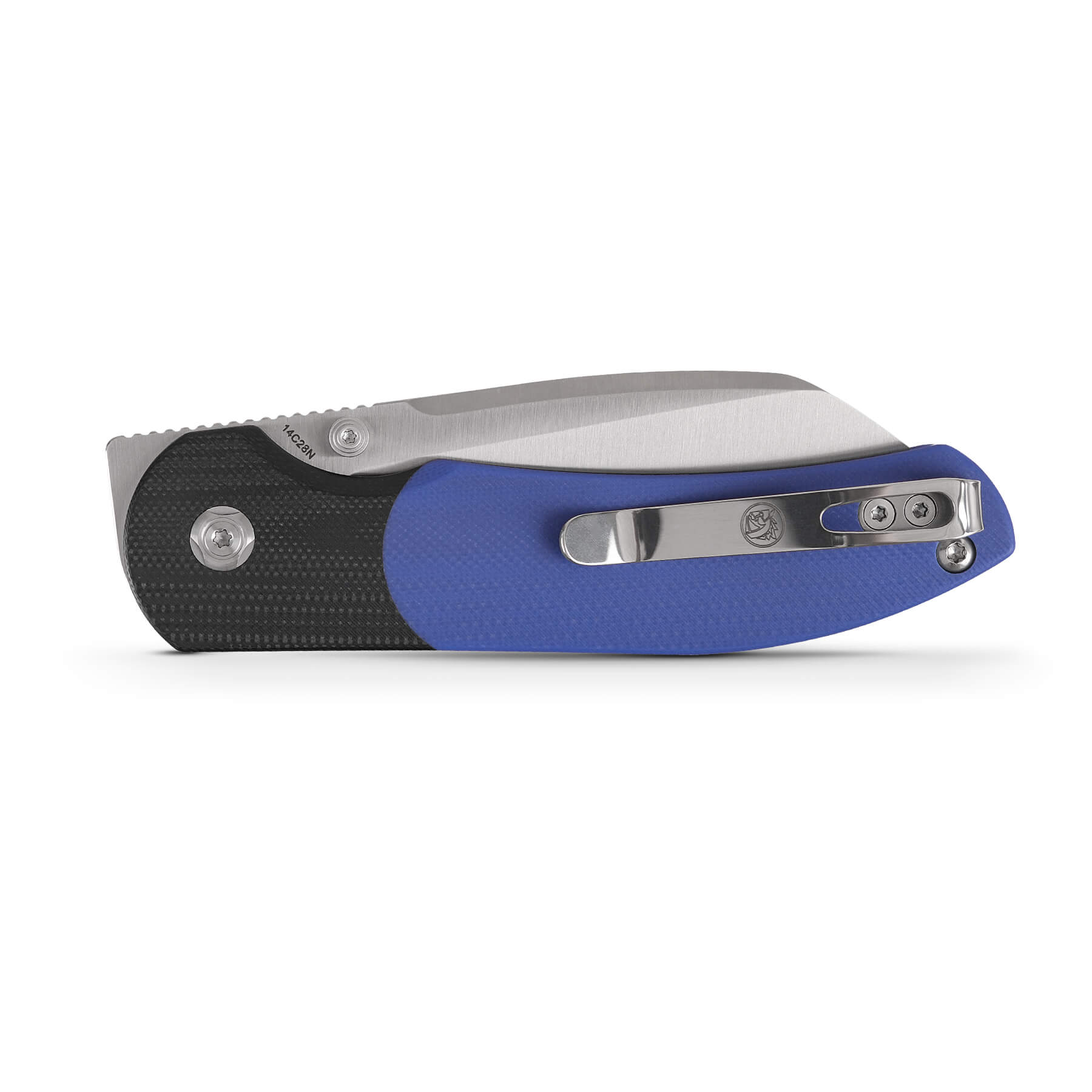 Vosteed Thornton Trek Lock Knife - Black and Blue G10