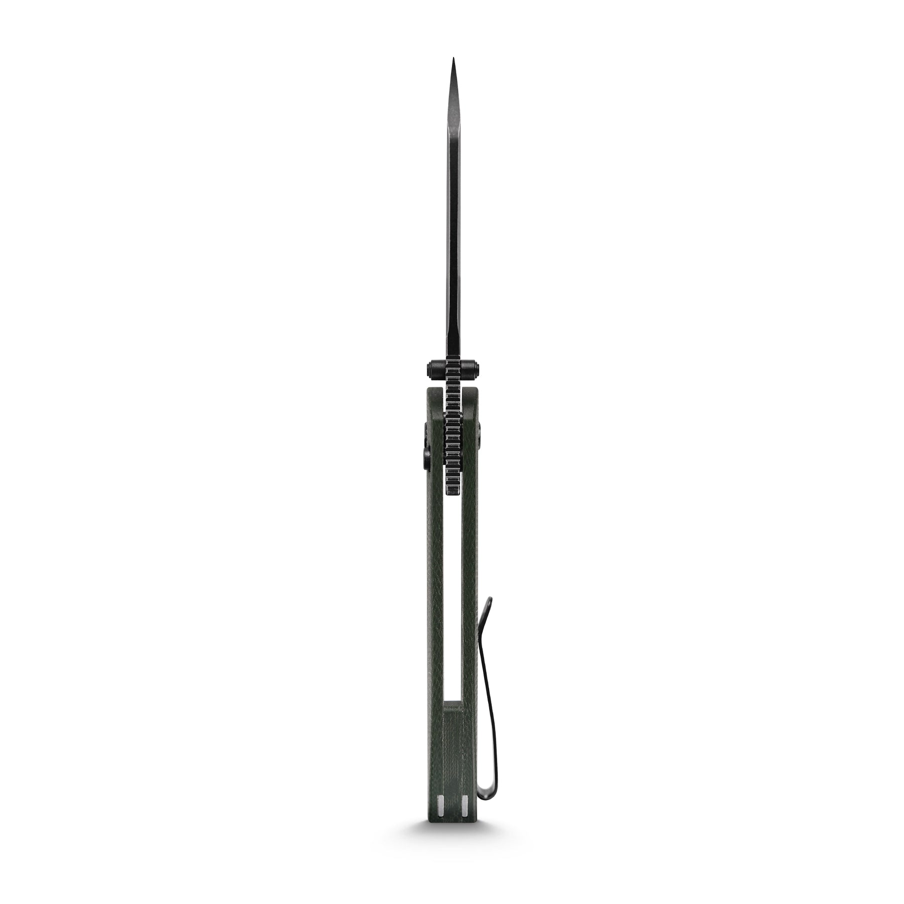 Thornton Trek Lock Knife side view, blade open