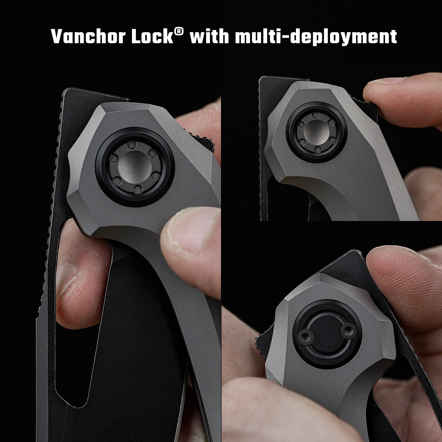 Thunderbeast -Vanchor Lock® (3.49" M390 Blade & Titanium Handle) - A4304