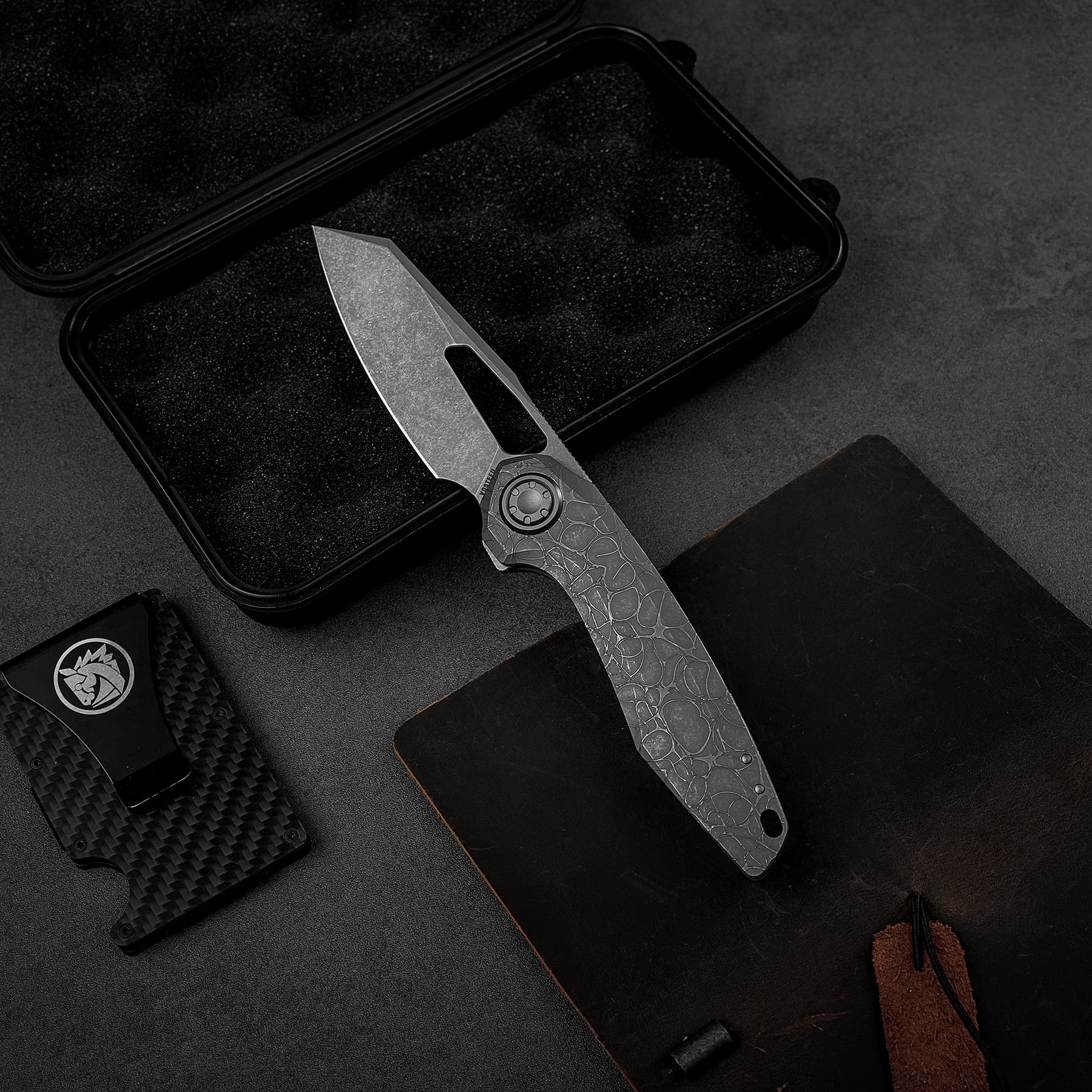 Coming Soon - Thunderbeast - Vanchor Lock® (3.49" M390 Blade & Titanium Handle) - A4305