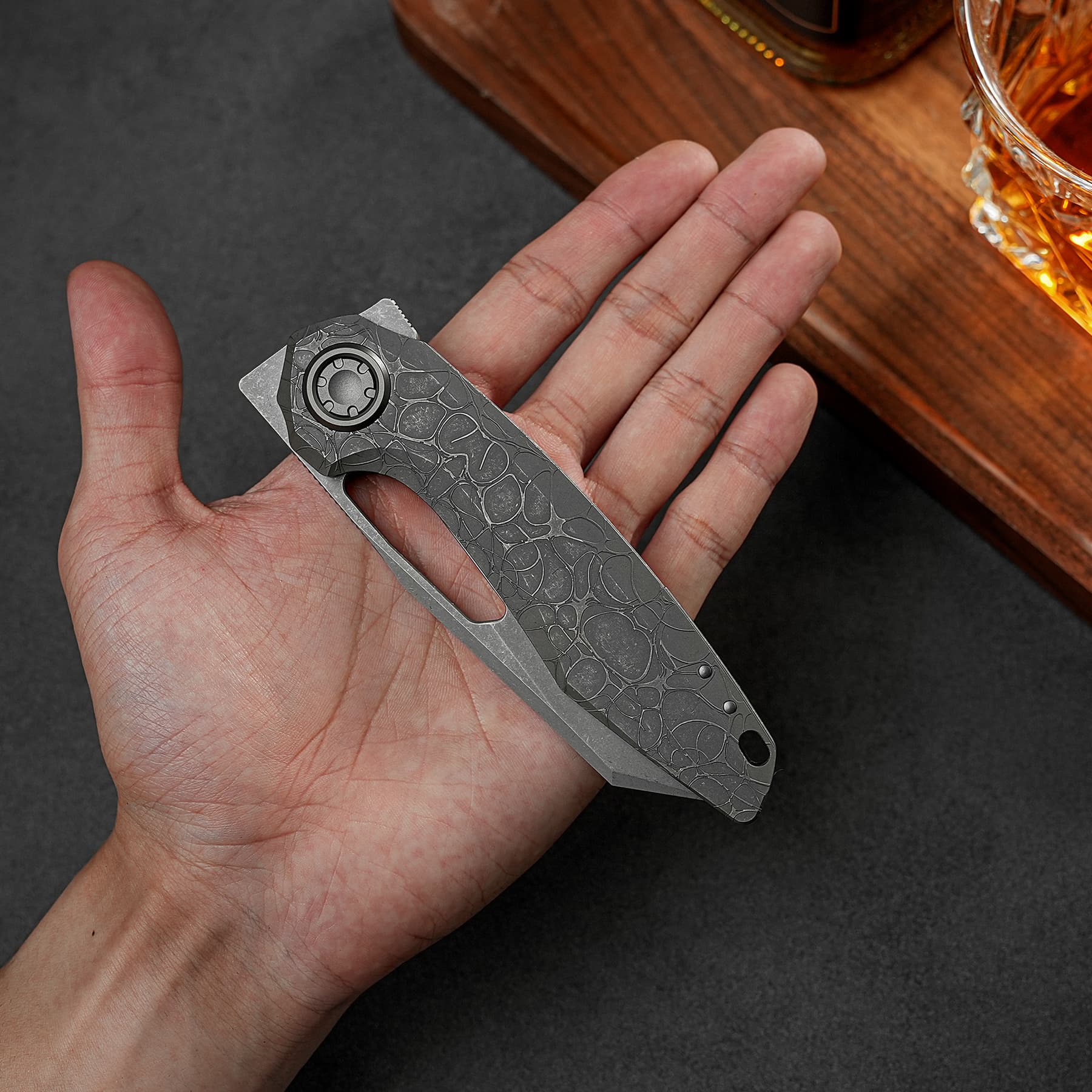 Coming Soon - Thunderbeast - Vanchor Lock® (3.49" M390 Blade & Titanium Handle) - A4305