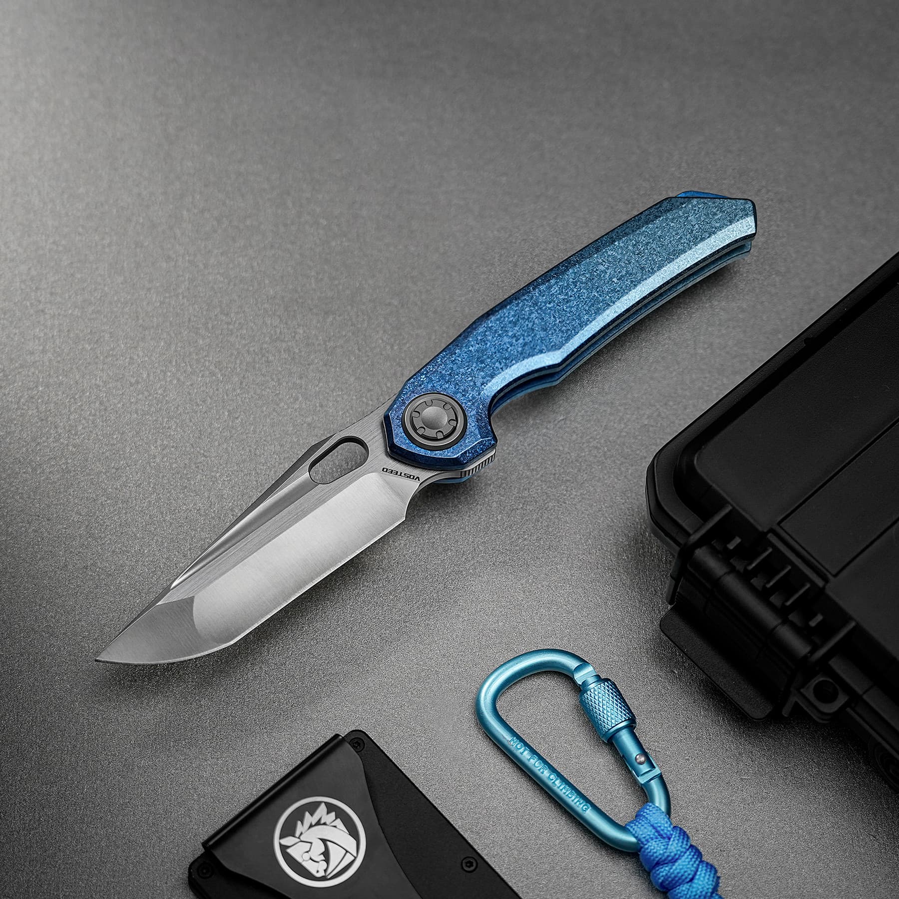 Coming Soon - Thunderbird V- Vanchor Lock® (3.46" M390 Blade & Crystallized Titanium Handle) - A0323