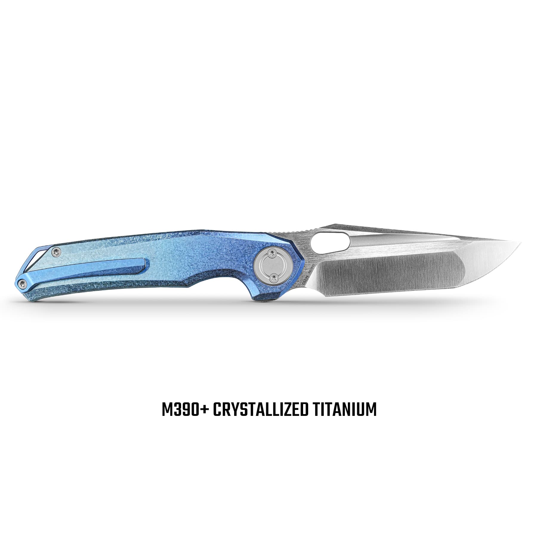 Coming Soon - Thunderbird V- Vanchor Lock® (3.46" M390 Blade & Crystallized Titanium Handle) - A0323