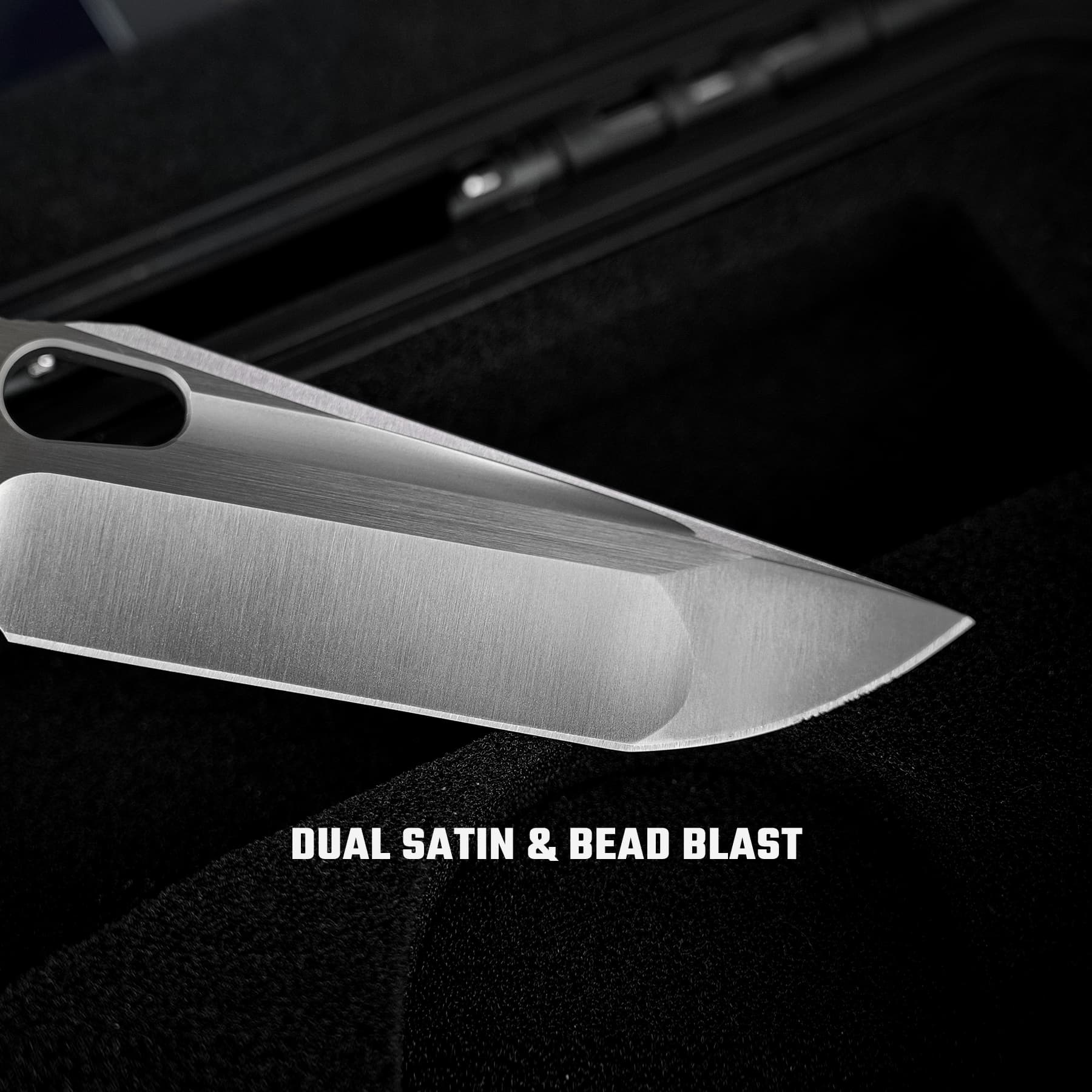 Coming Soon - Thunderbird V- Vanchor Lock® (3.46" M390 Blade & Crystallized Titanium Handle) - A0323