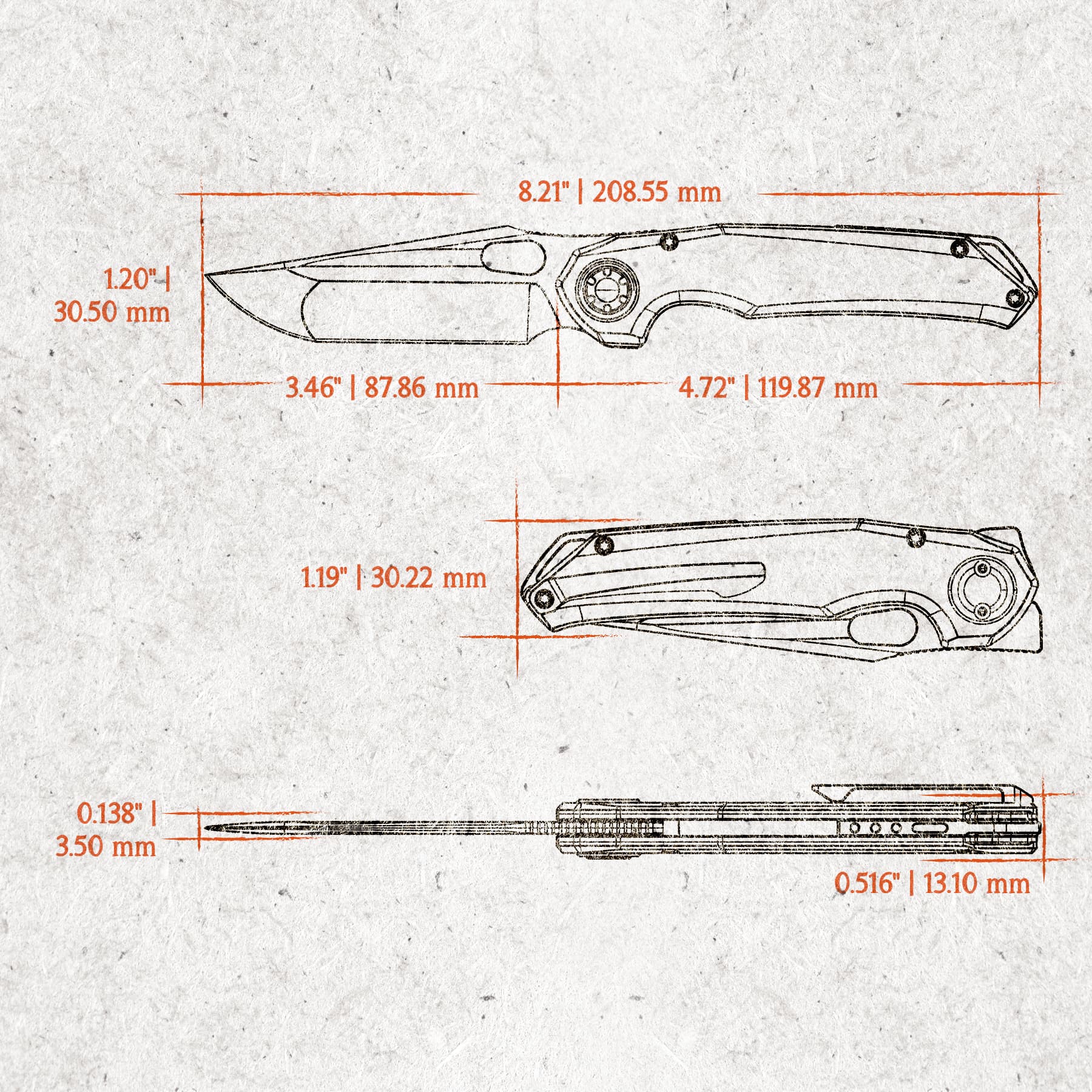 Coming Soon - Thunderbird V- Vanchor Lock® (3.46" M390 Blade & Titanium Handle) - A0324