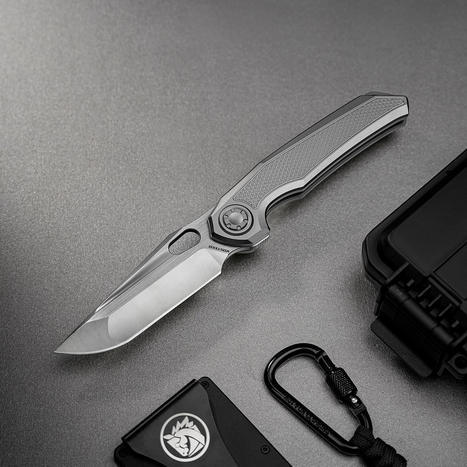 Coming Soon - Thunderbird V- Vanchor Lock® (3.46" M390 Blade & Titanium Handle) - A0324