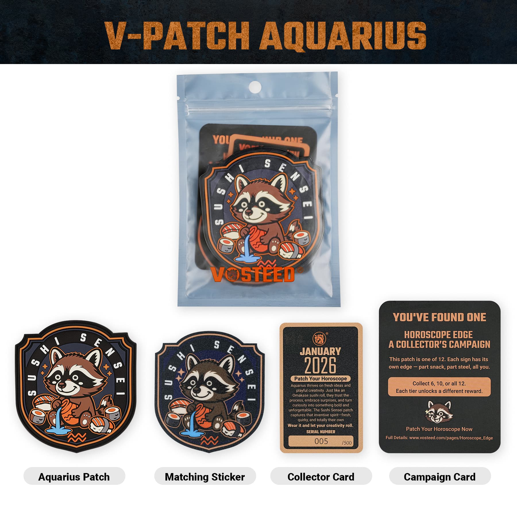 V-Patch Aquarius - X0182