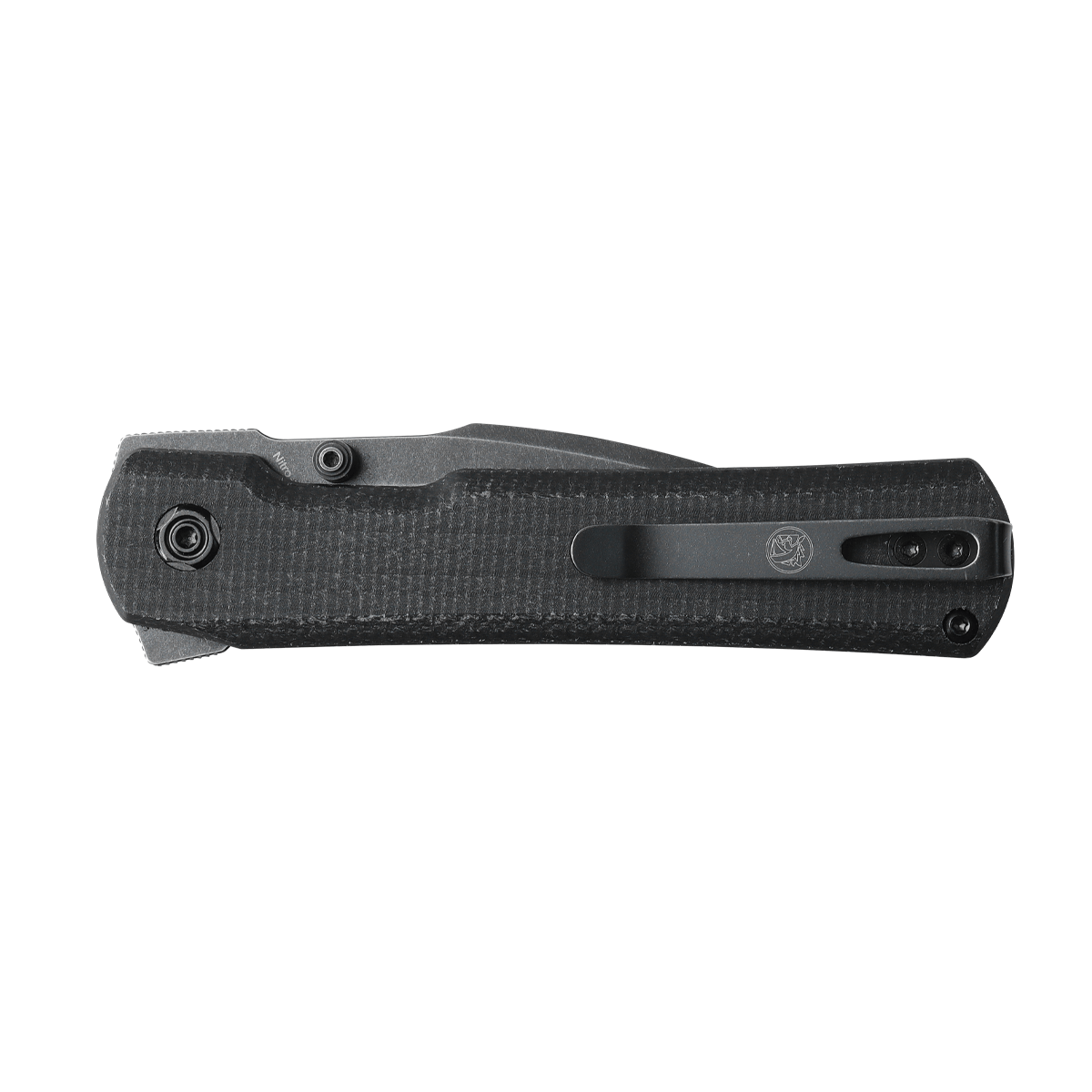 Vosteed Valkyrie black Micarta handle EDC knife