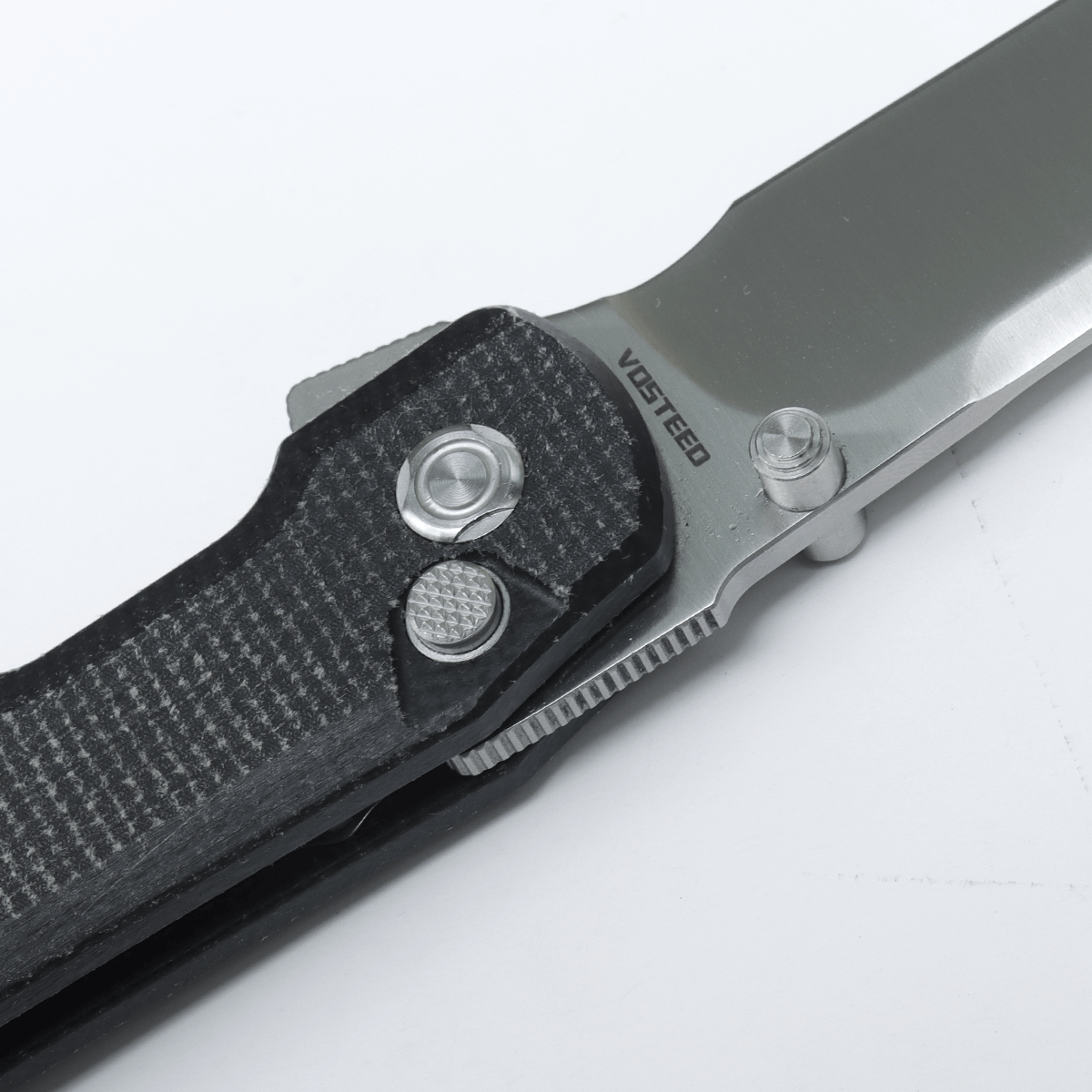 Vosteed Valkyrie Trek Lock Detail, Blade and Handle