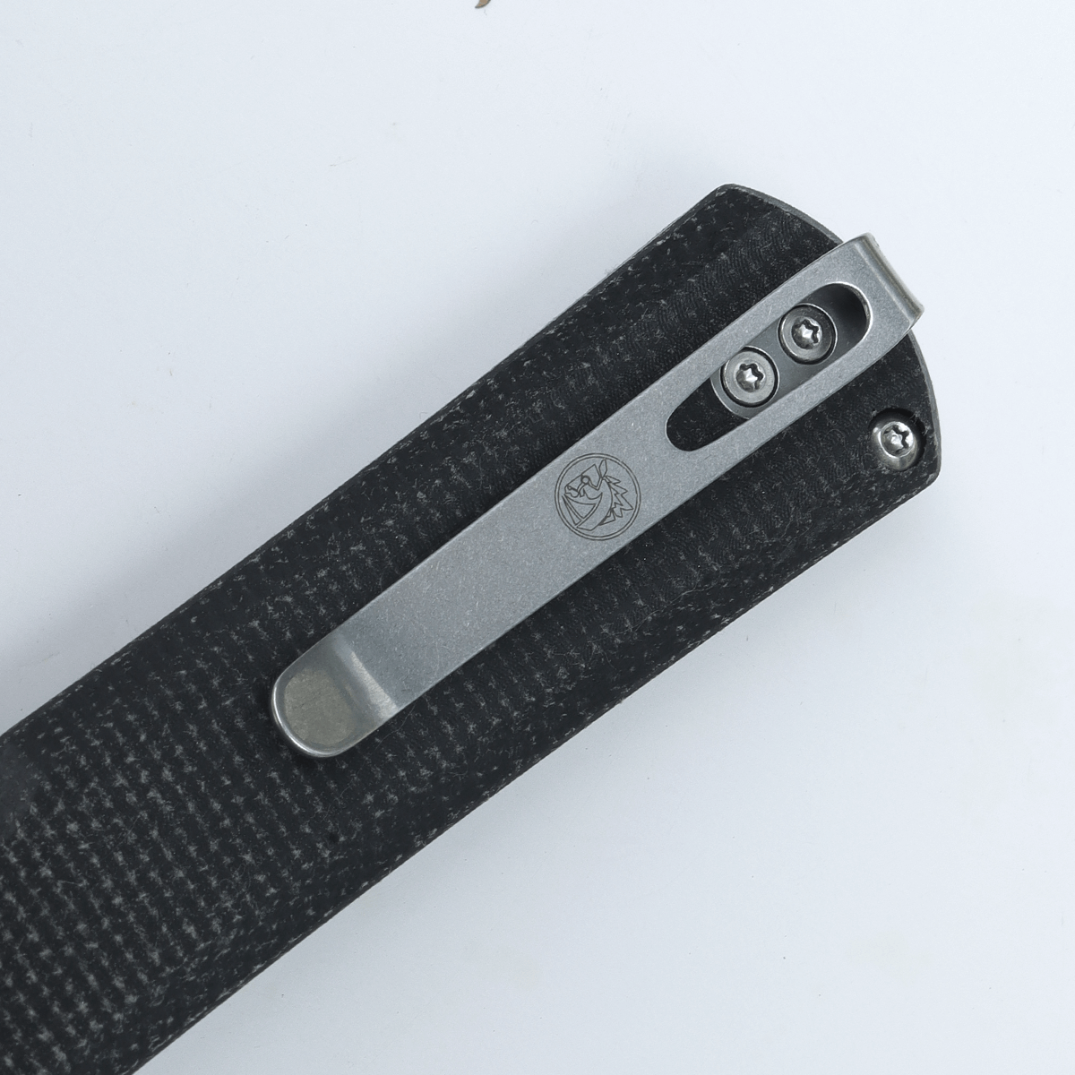 Vosteed Valkyrie Knife pocket clip detail