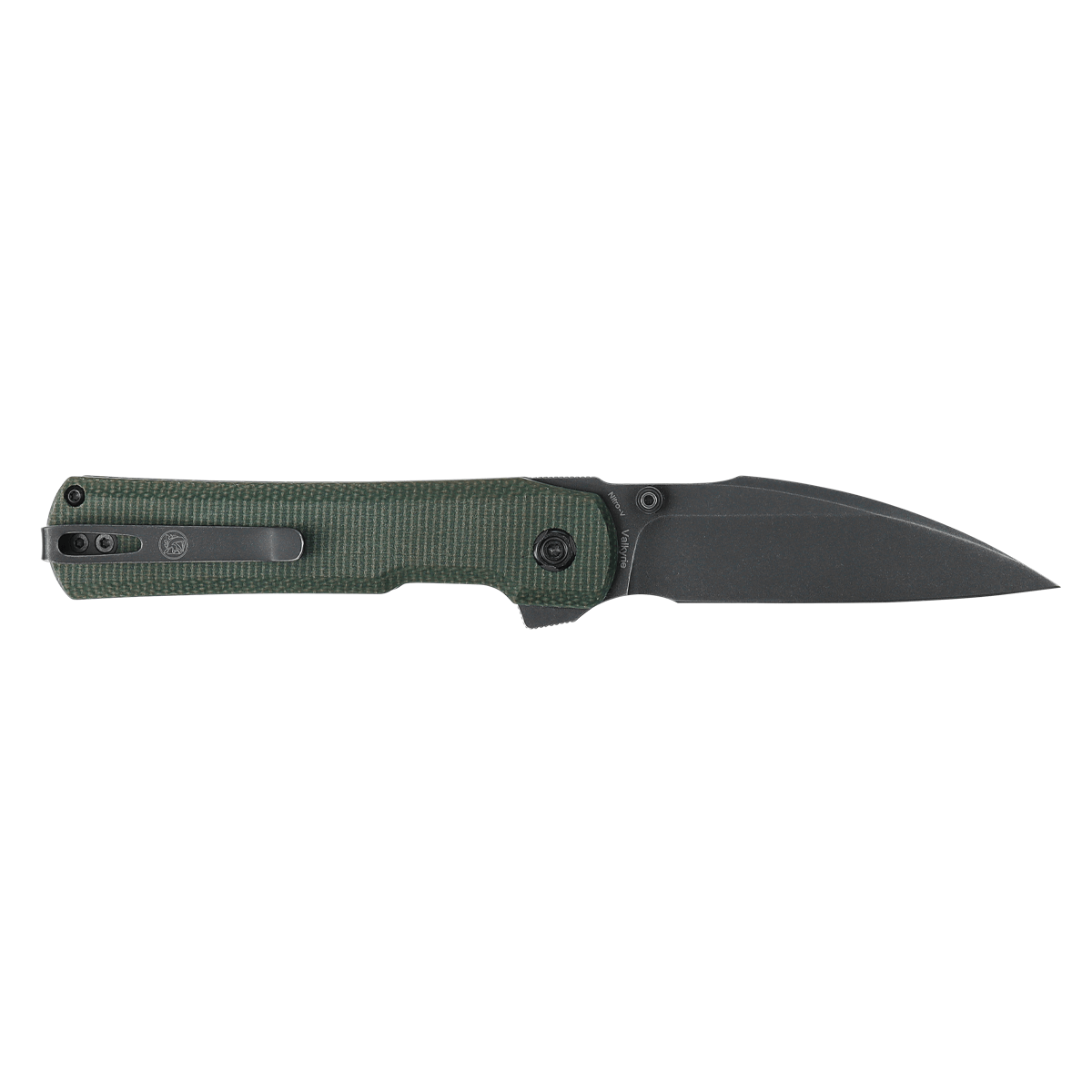 Vosteed Valkyrie Trek Lock knife with black stonewash blade