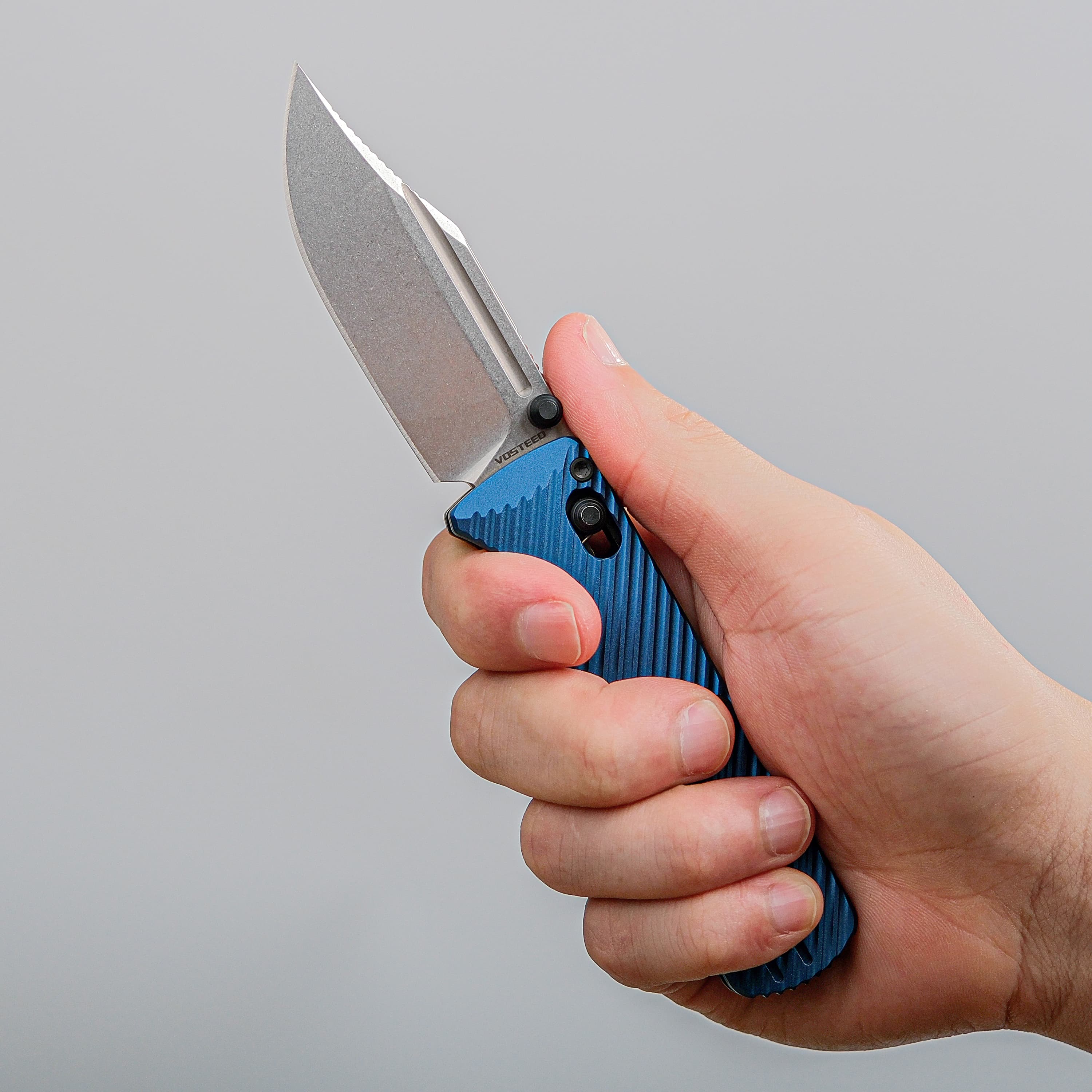 Vombat - Crossbar Lock (2.92" M390 Blade & Aluminum Handle) - A4108