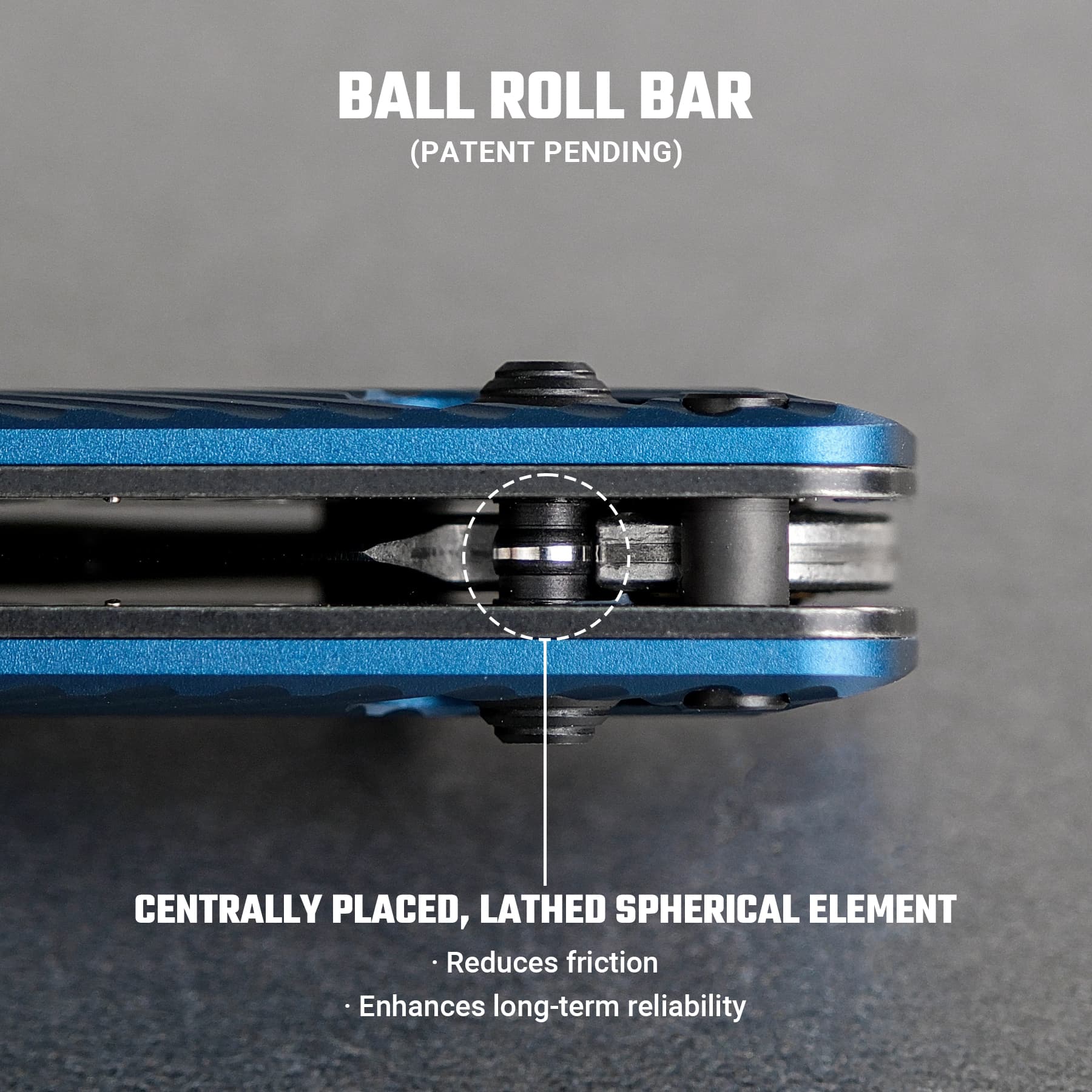 Vombat - Crossbar Lock (2.92" M390 Blade & Aluminum Handle) - A4108