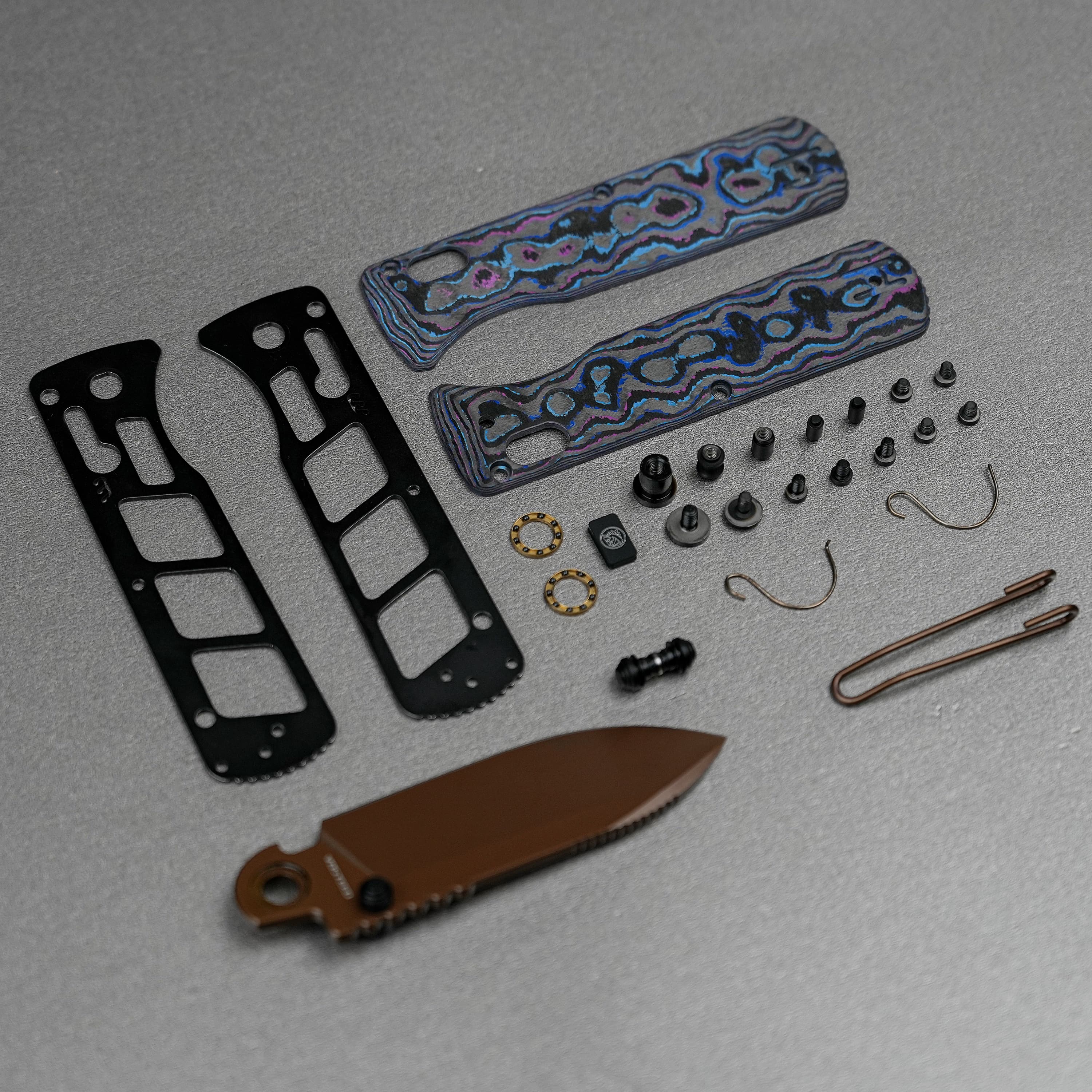 Vombat Handle Scales Kits- W0101