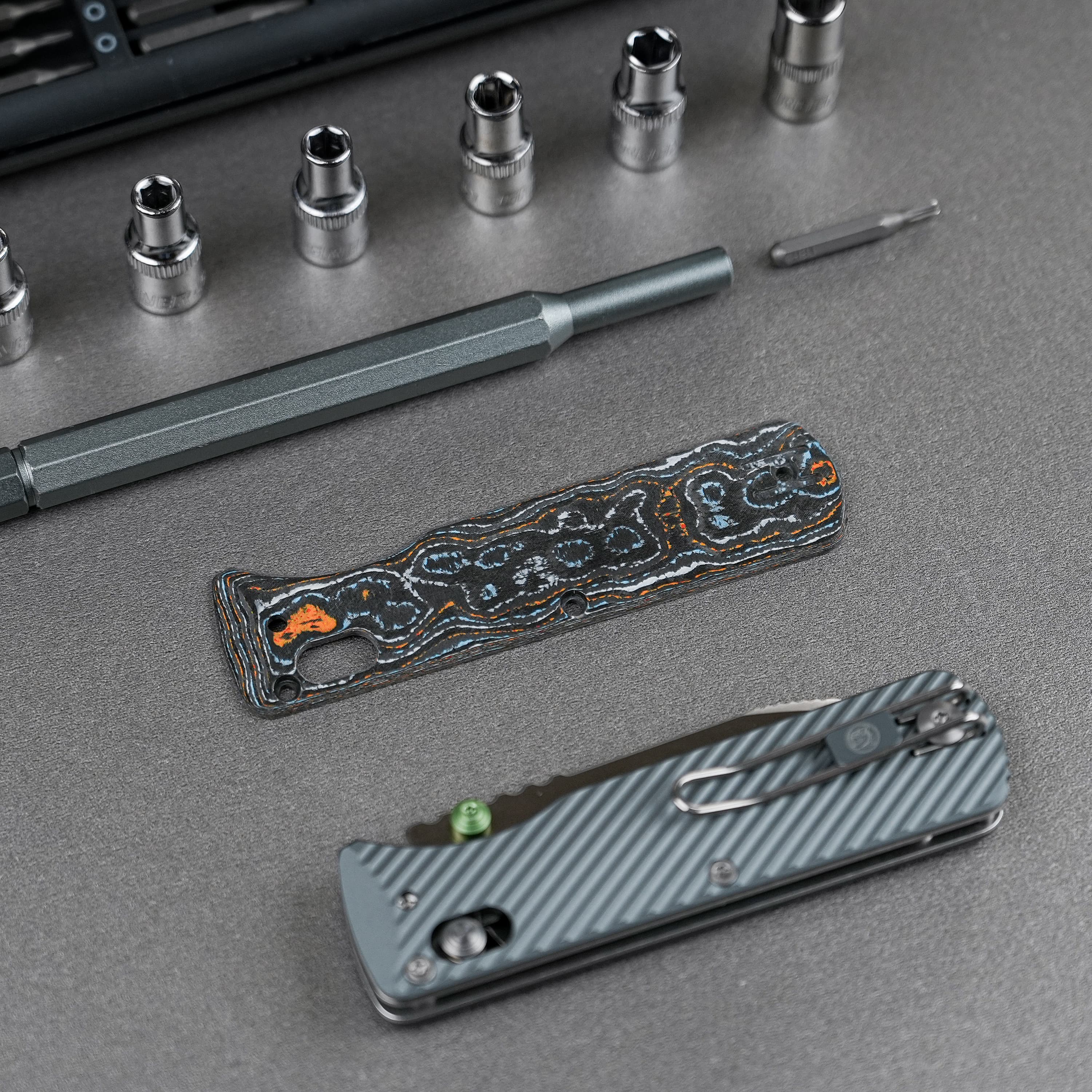 Vombat Handle Scales Kits- W0102