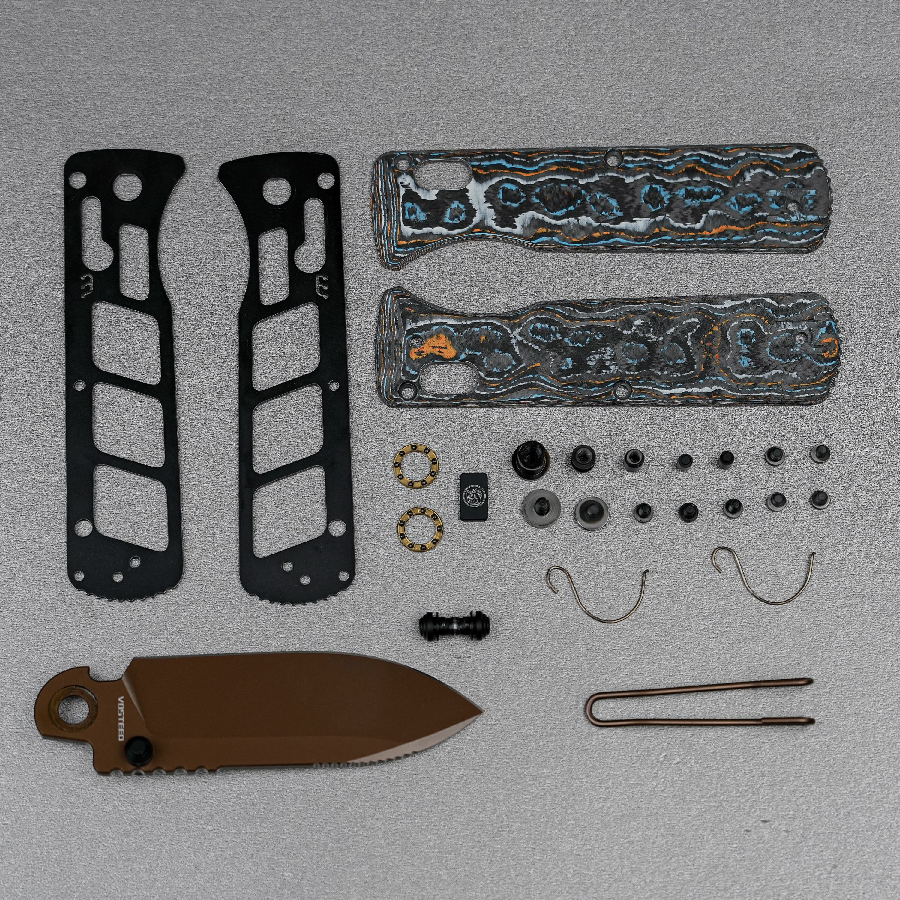Vombat Handle Scales Kits- W0102