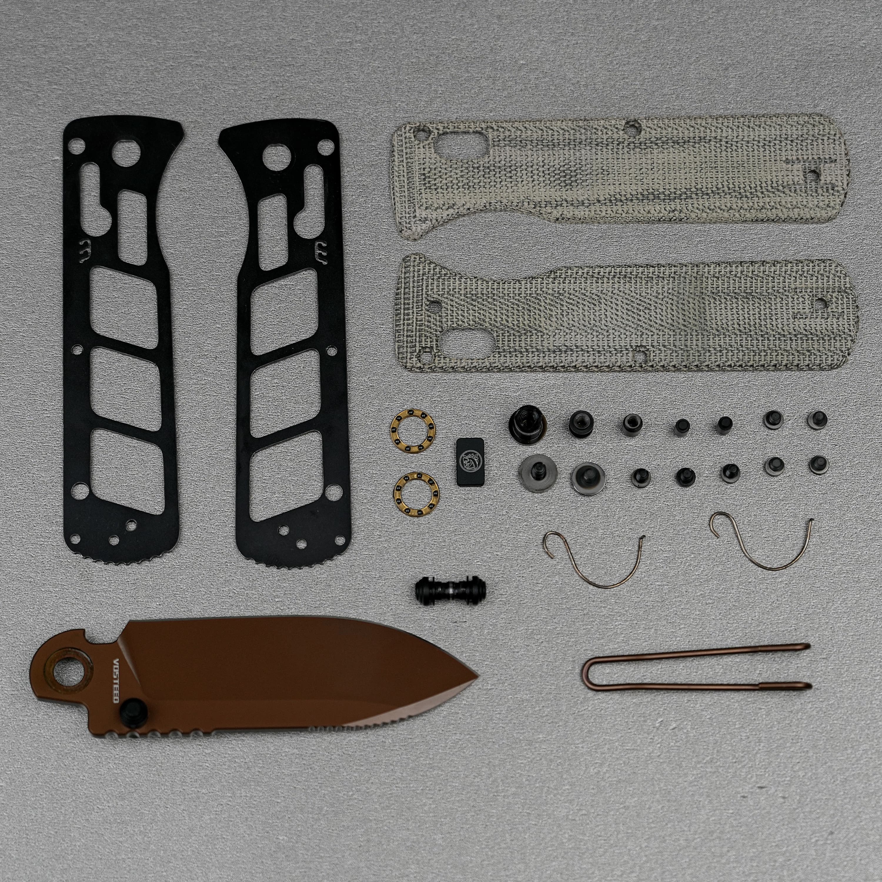 Vombat Handle Scales Kits- W0103