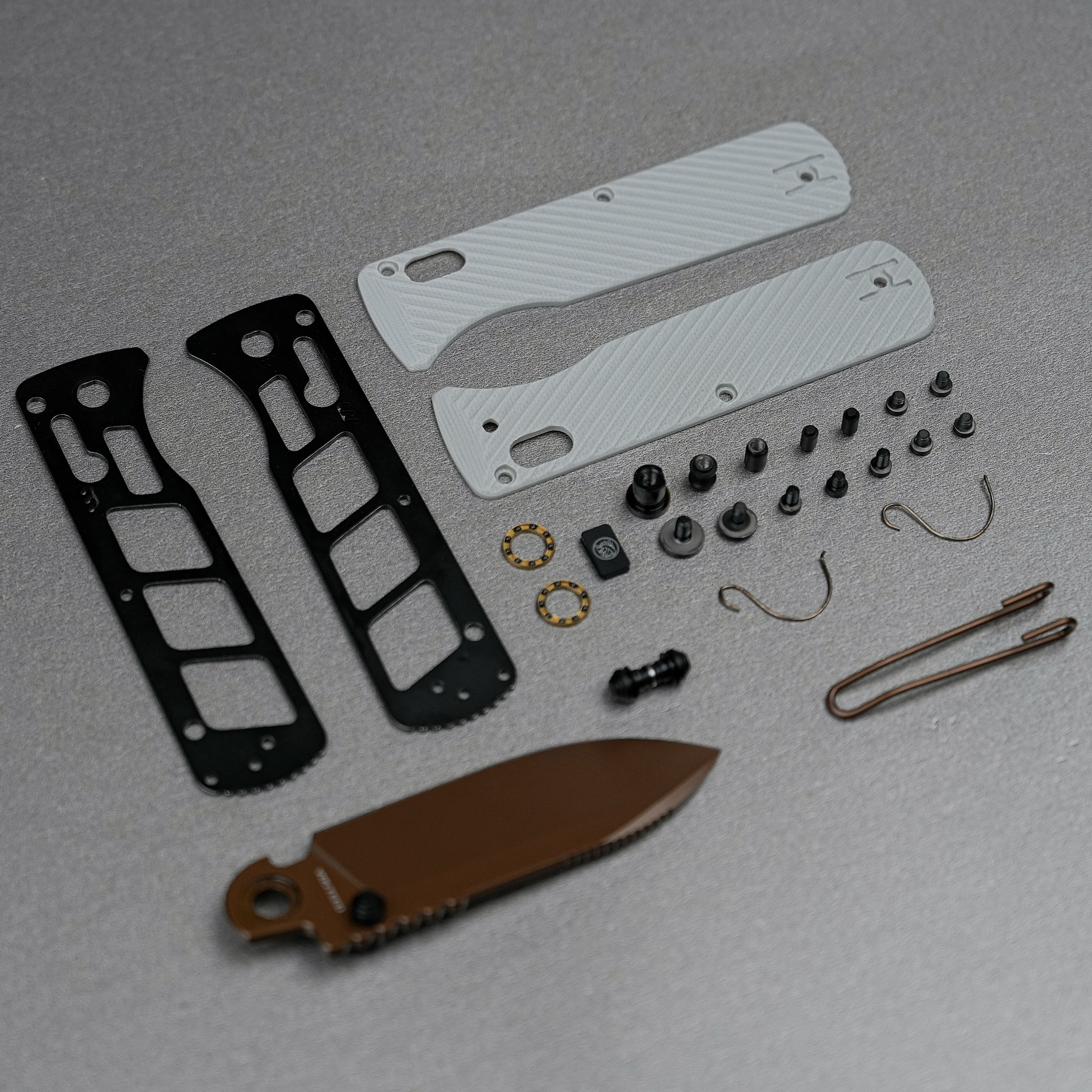 Vombat Handle Scales Kits- W0104