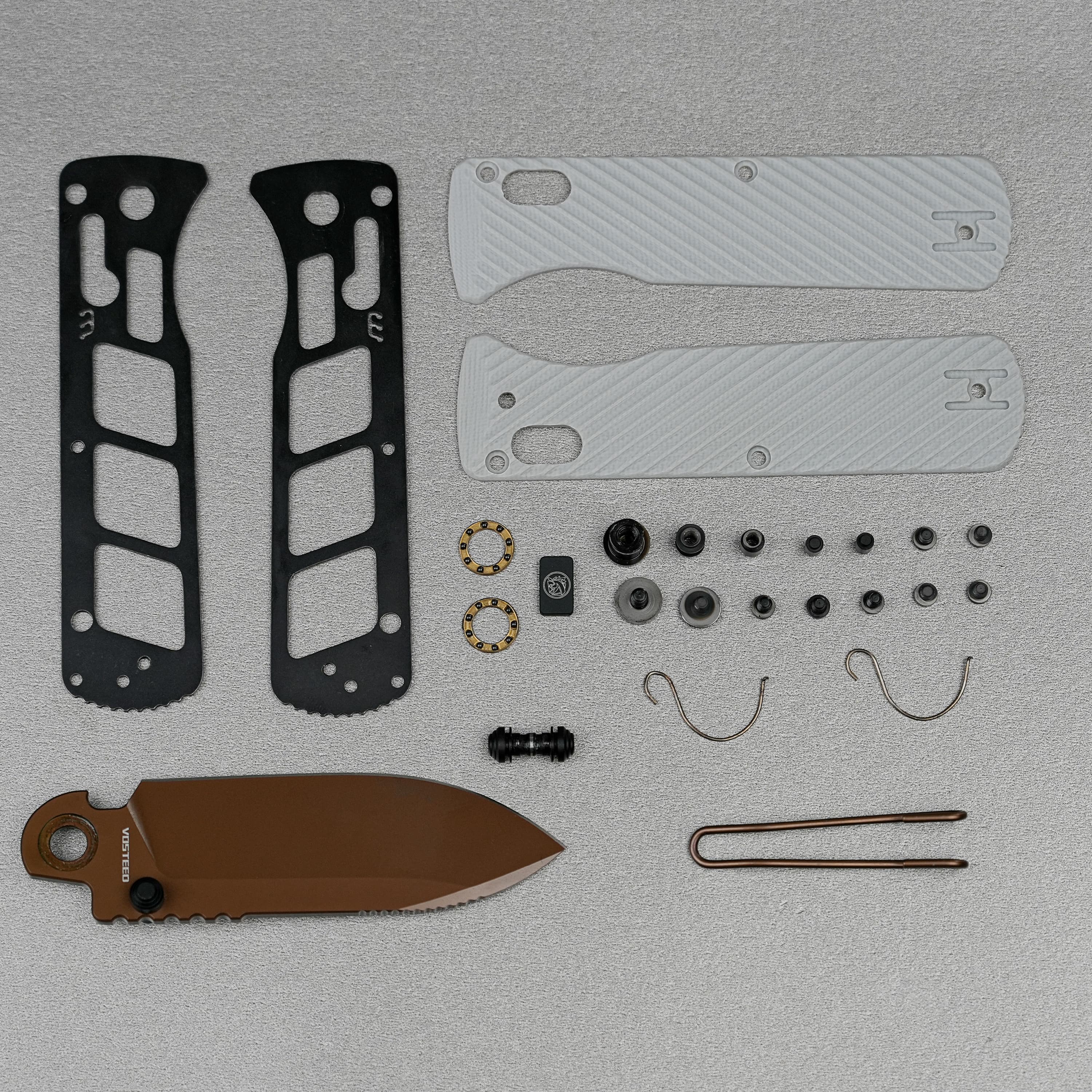 Vombat Handle Scales Kits- W0104