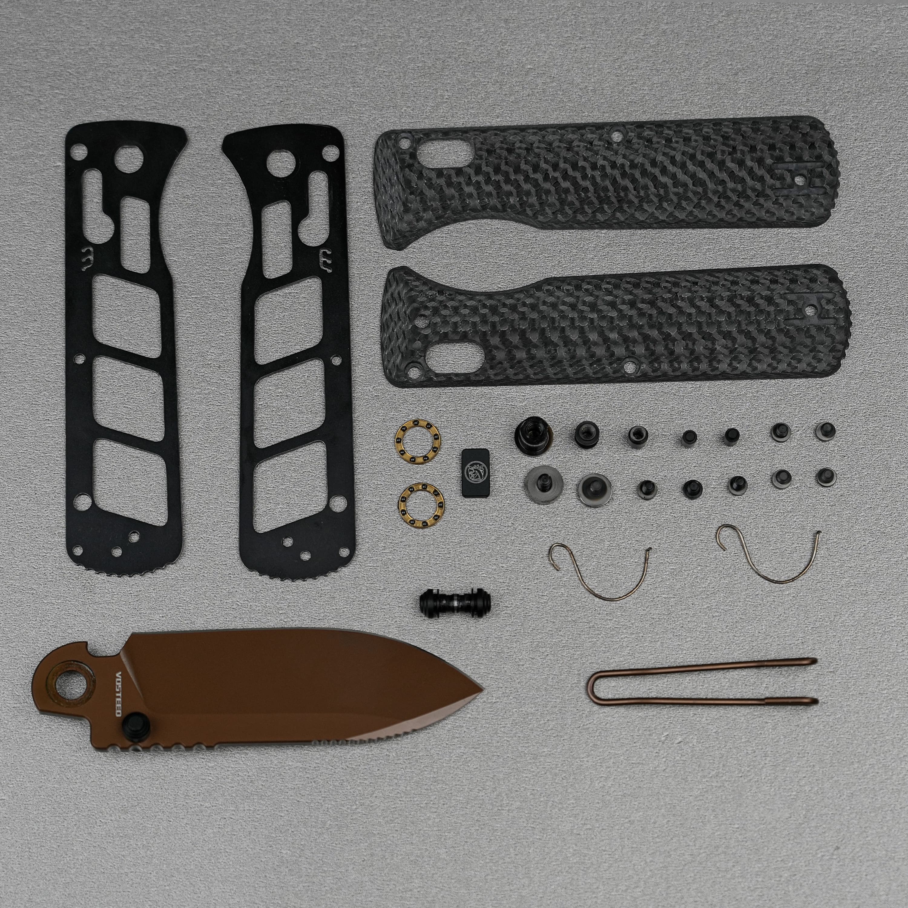 Vombat Handle Scales Kits- W0107