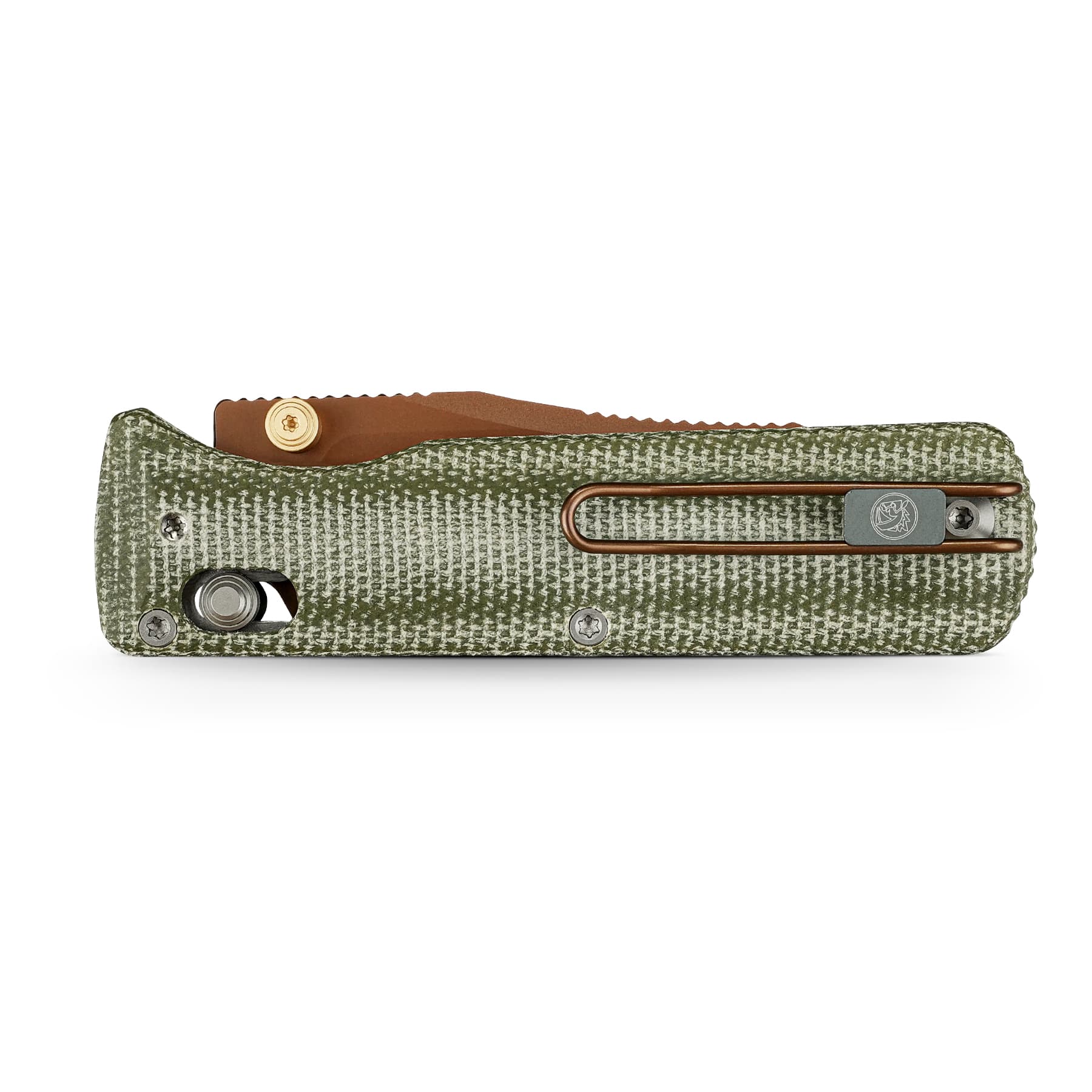 Coming Soon - Vombat - Crossbar Lock (2.92" 14C28N Blade & Micarta Handle) - A4111