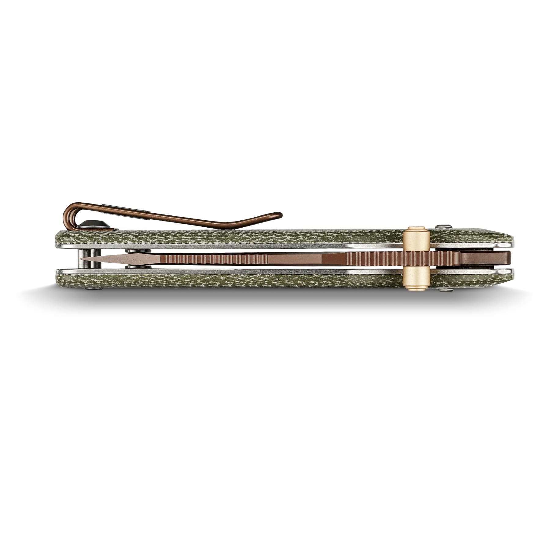 Coming Soon - Vombat - Crossbar Lock (2.92" 14C28N Blade & Micarta Handle) - A4111