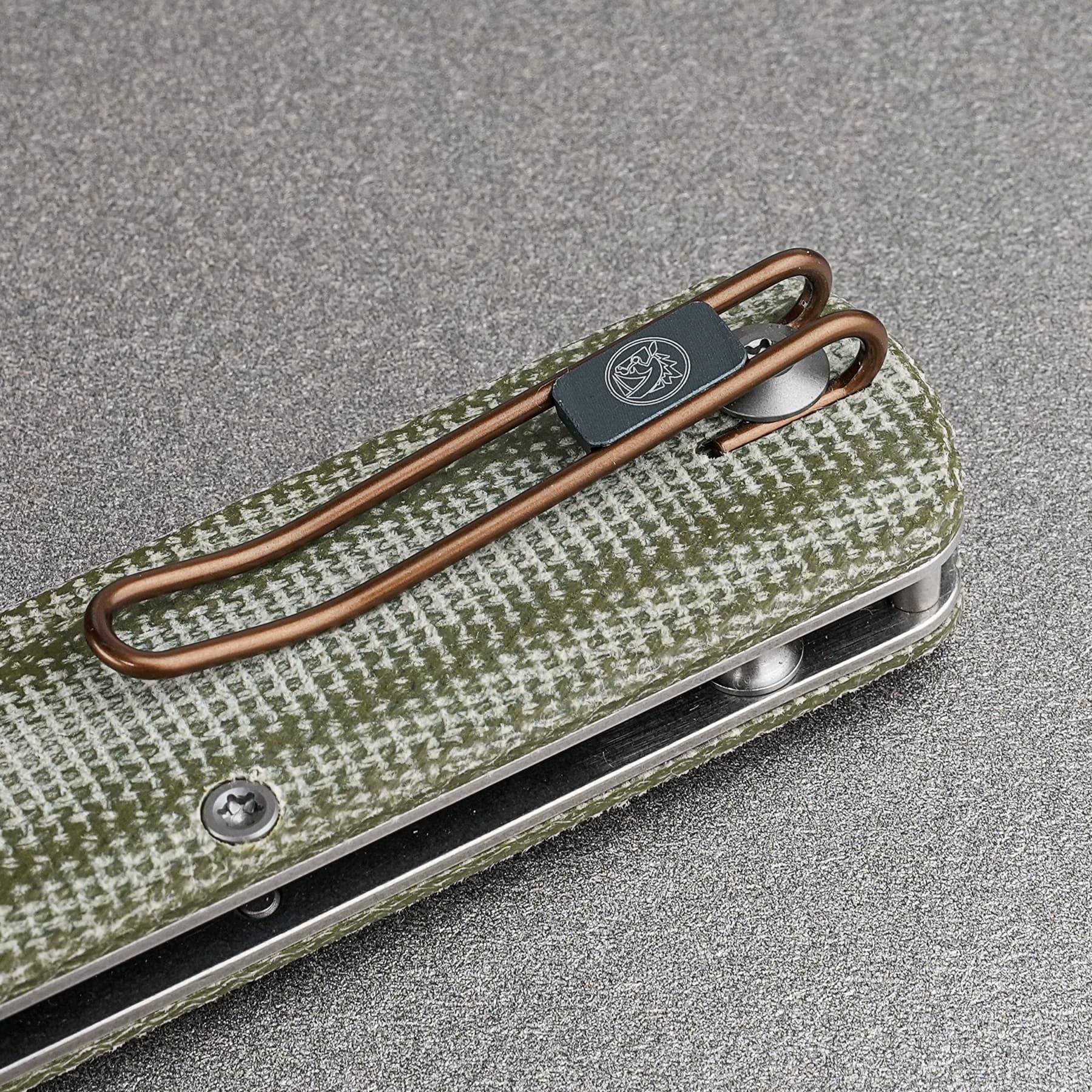 Coming Soon - Vombat - Crossbar Lock (2.92" 14C28N Blade & Micarta Handle) - A4111