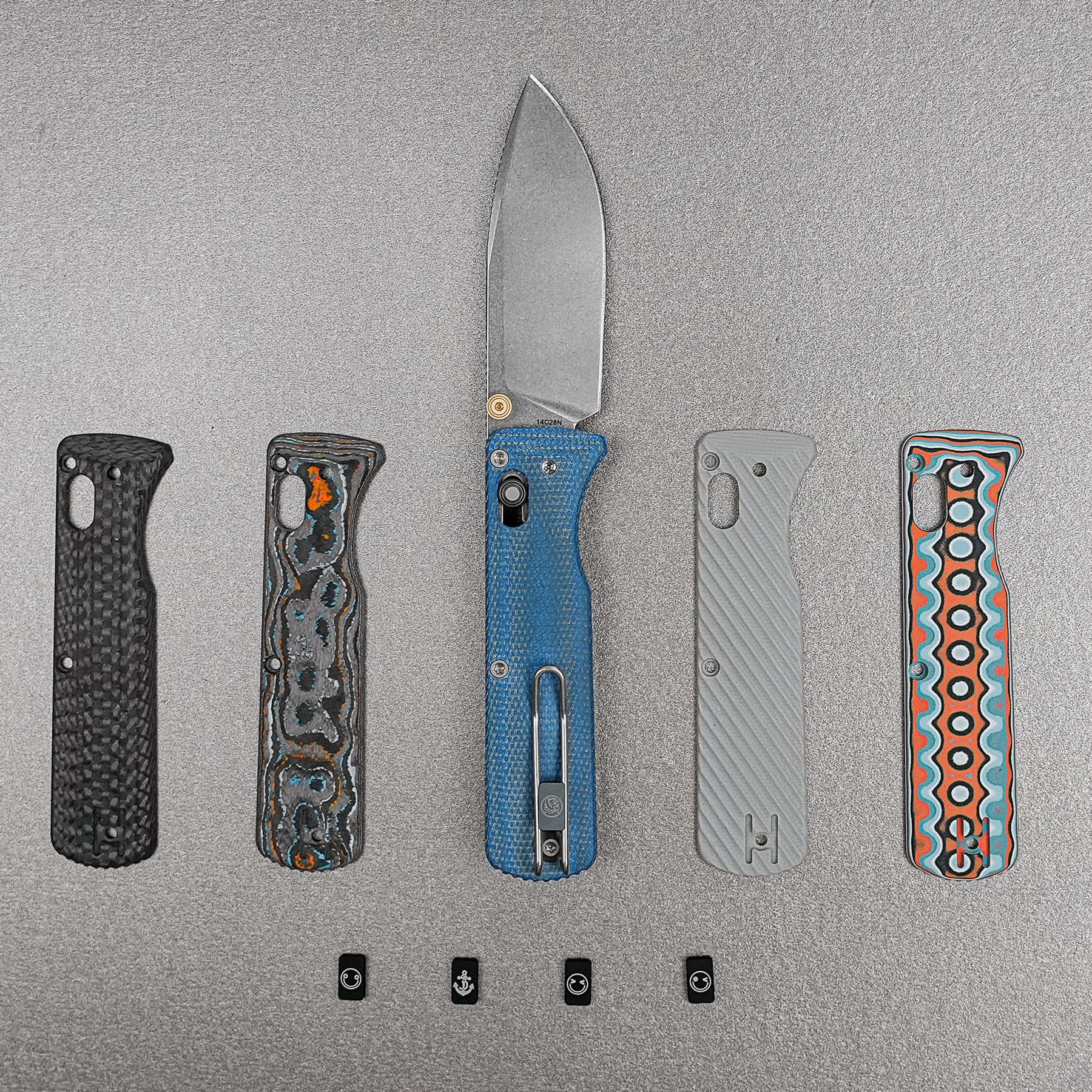 Coming Soon - Vombat - Crossbar Lock (2.92" 14C28N Blade & G10 Handle) - A4112