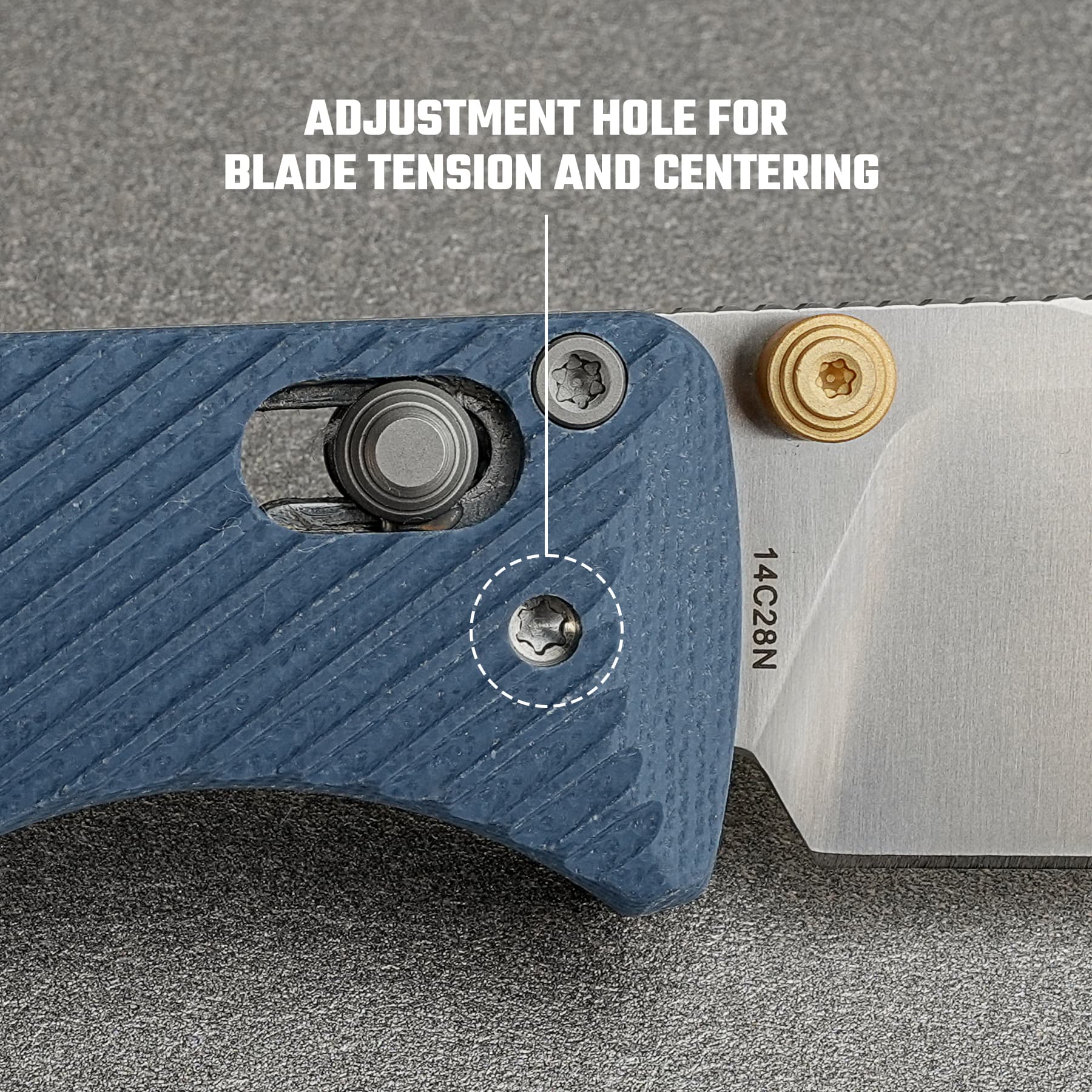 Coming Soon - Vombat - Crossbar Lock (2.92" 14C28N Blade & G10 Handle) - A4112
