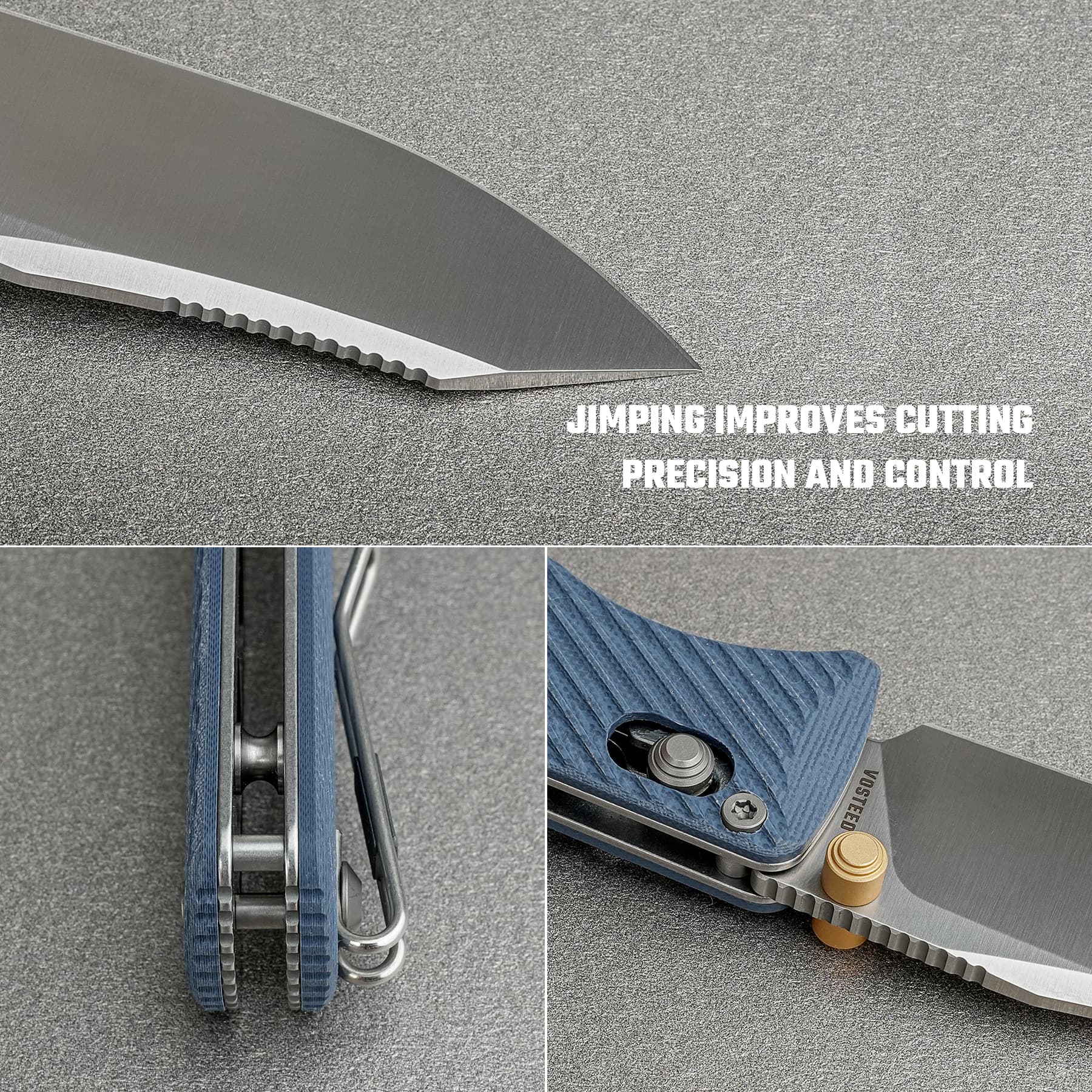 Coming Soon - Vombat - Crossbar Lock (2.92" 14C28N Blade & G10 Handle) - A4112