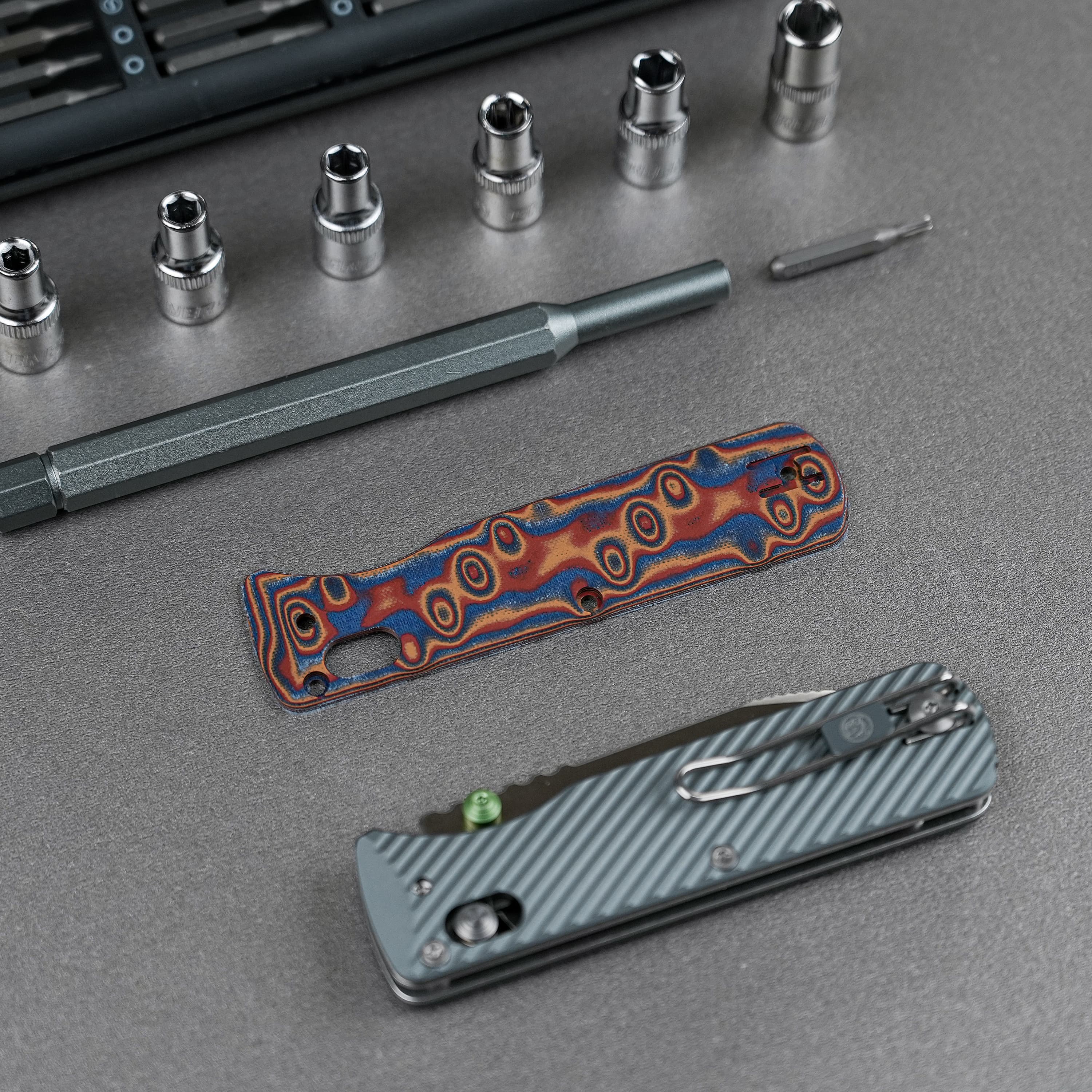 Vombat Handle Scales Kits- W0105