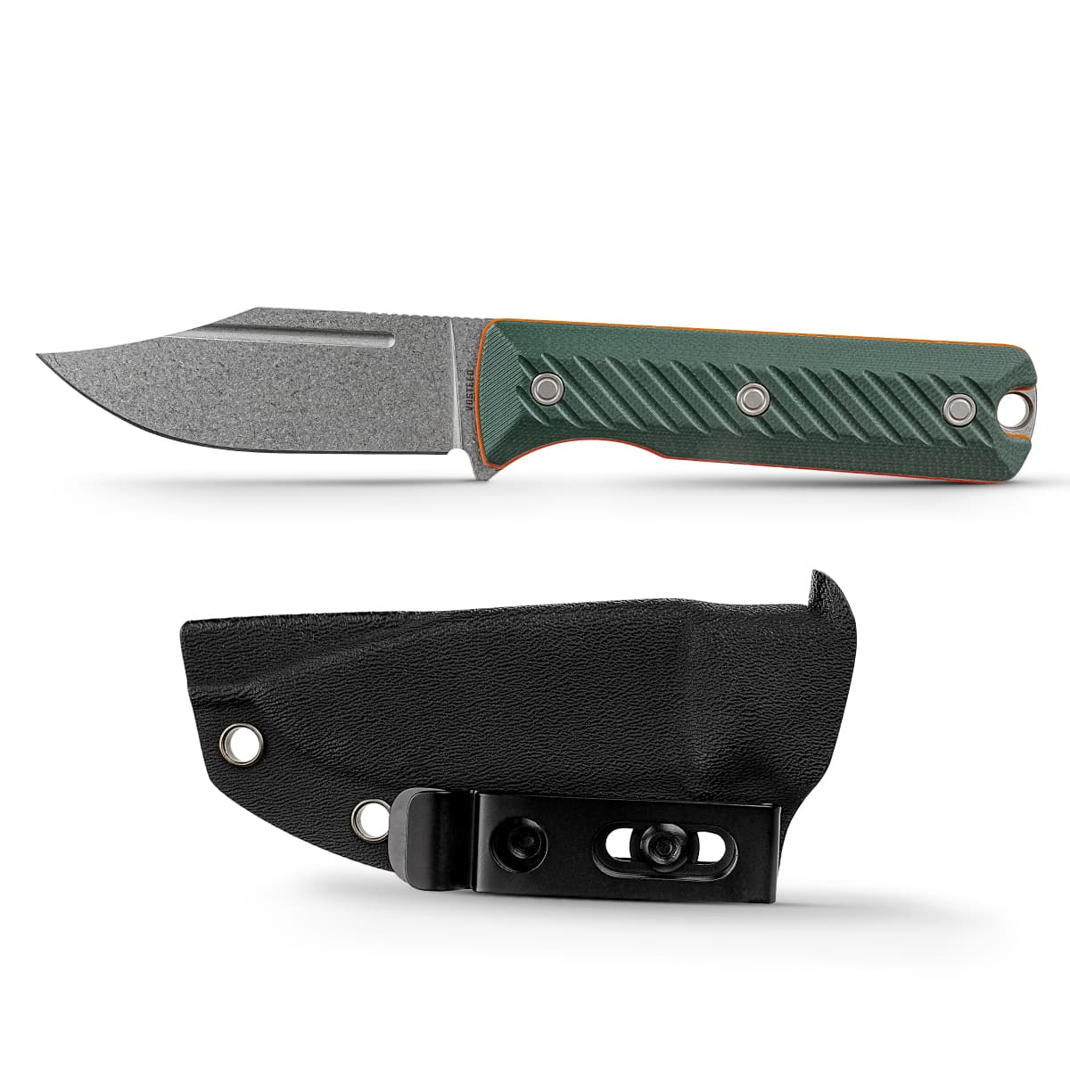 Vombat - Fixed Blade Knife (3.16" AEB-L Blade & G10 Handle) - D0906 - AMAZON & TIKTOK EXCLUSIVE