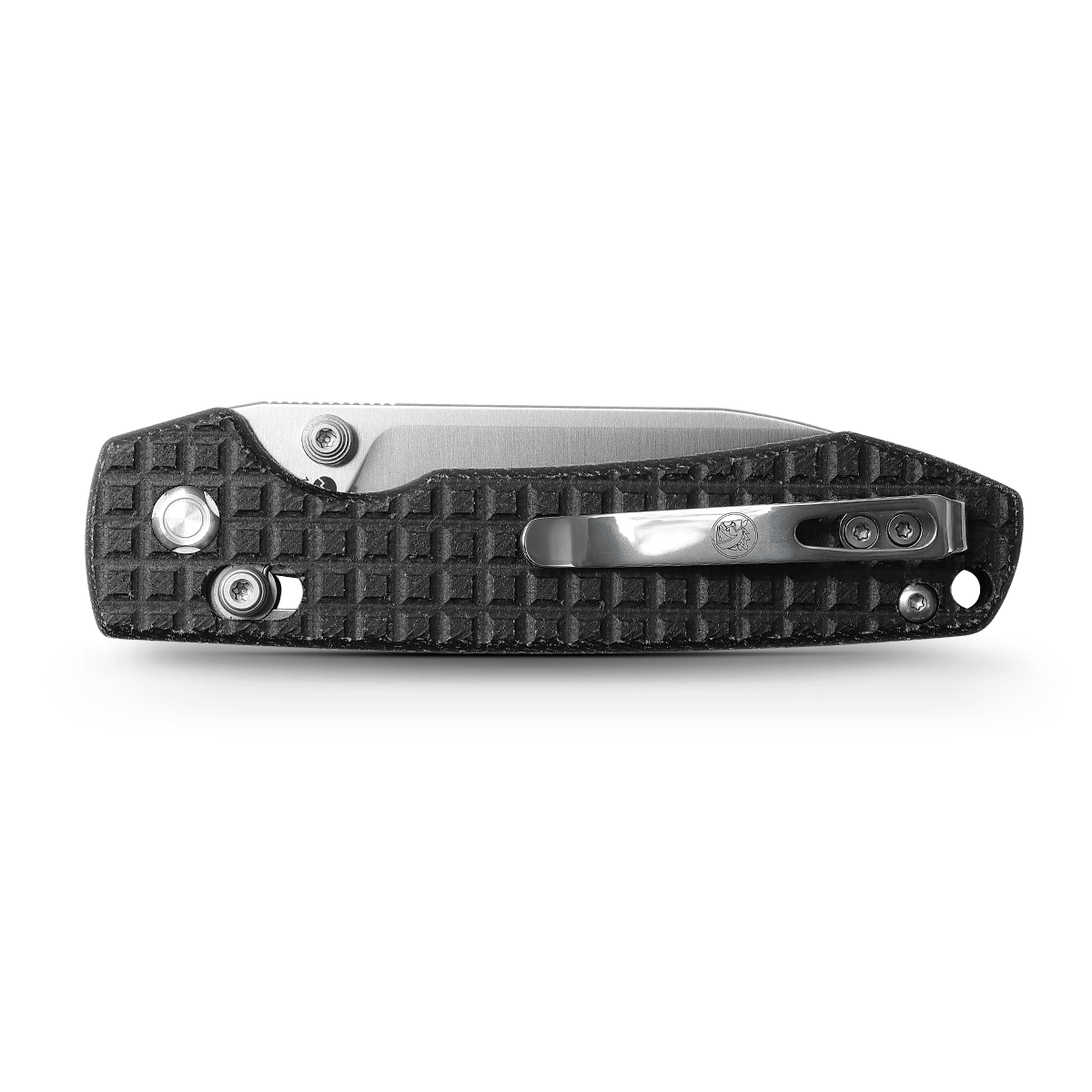 Vosteed Raccoon Folding Knife - Black Micarta Handle