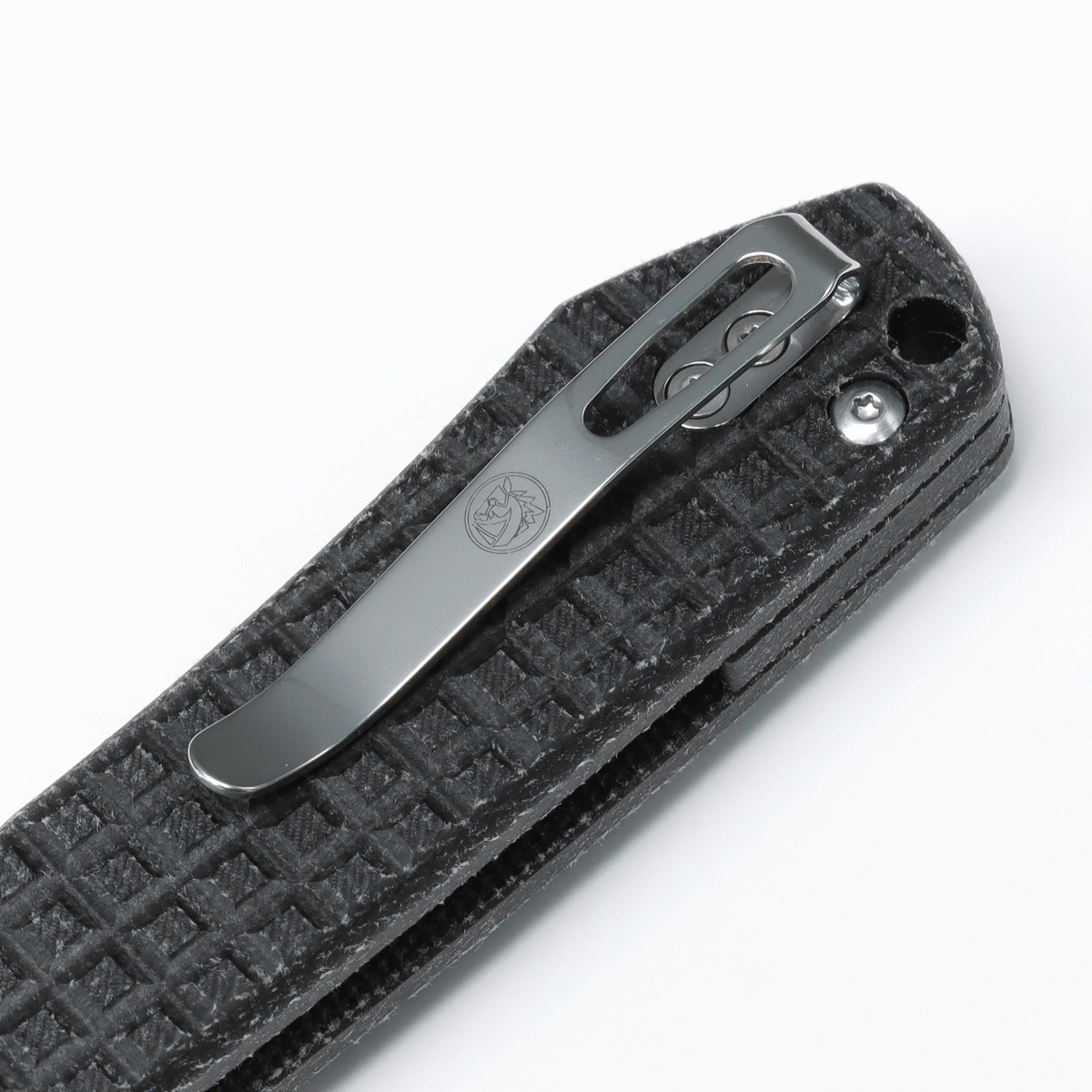 Vosteed Raccoon Knife - Pocket Clip Detail
