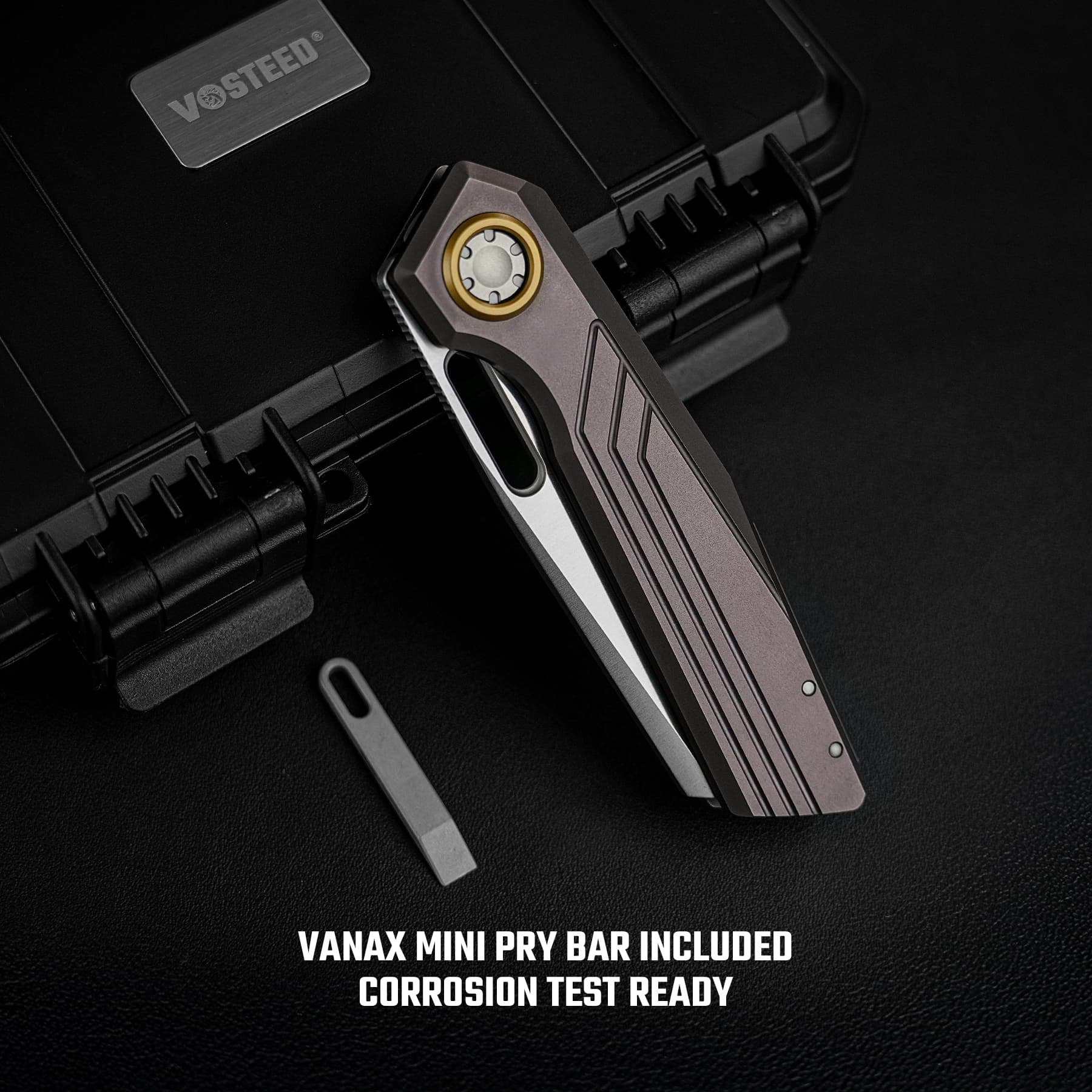 Xeno -Vanchor Lock® (3.23" Vanax Blade & Titanium Handle) - A3804