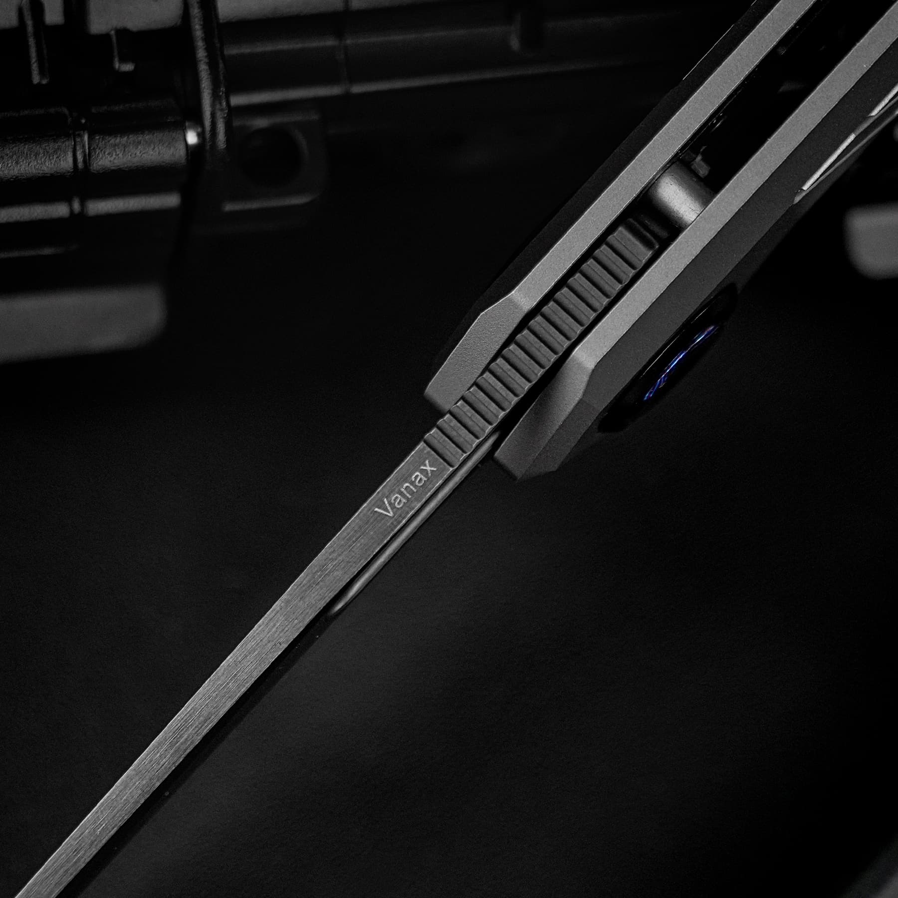 Coming soon - Xeno - Vanchor Lock® Knife (3.23" Vanax Blade & Titanium Handle) - A3805